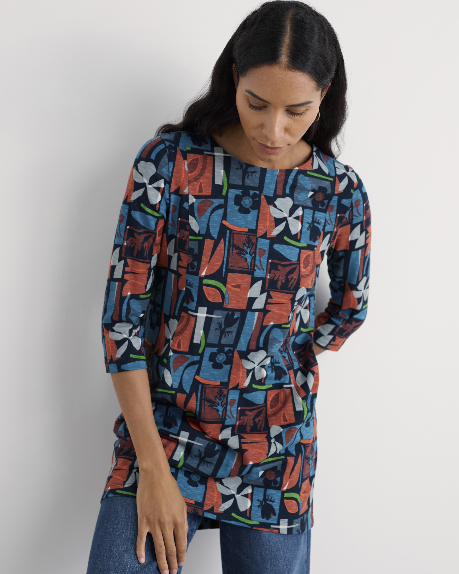 Seasalt Cornwall Multi Shore Foraging Tunic