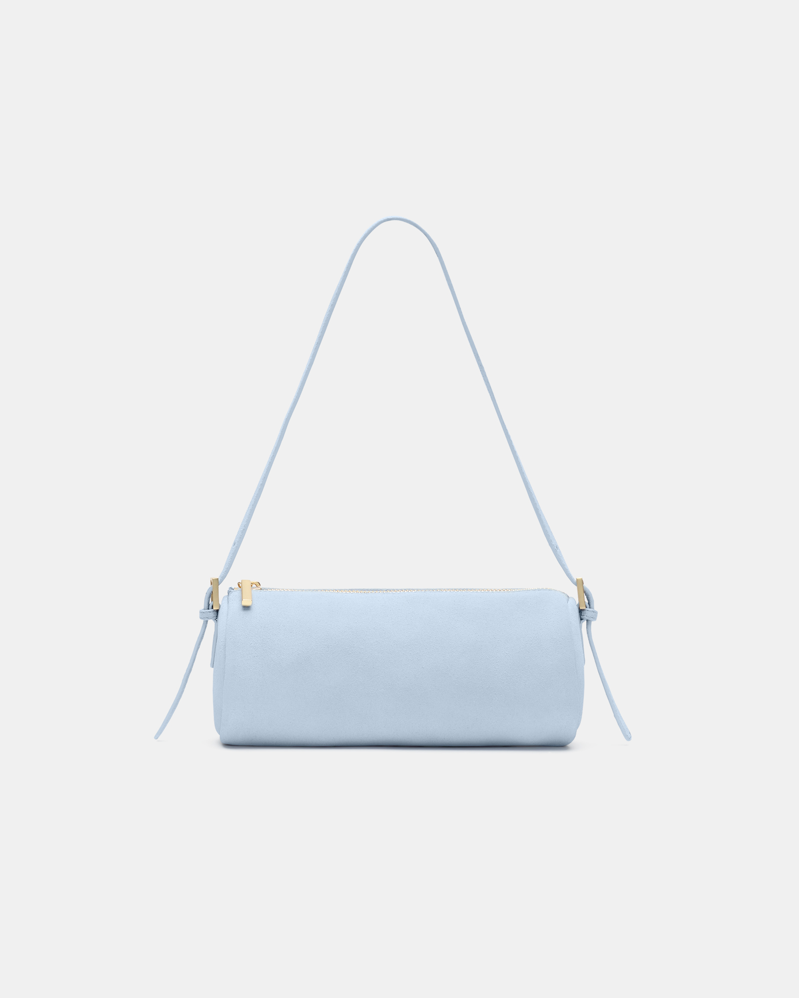 Suede Pouch Shoulder Bag