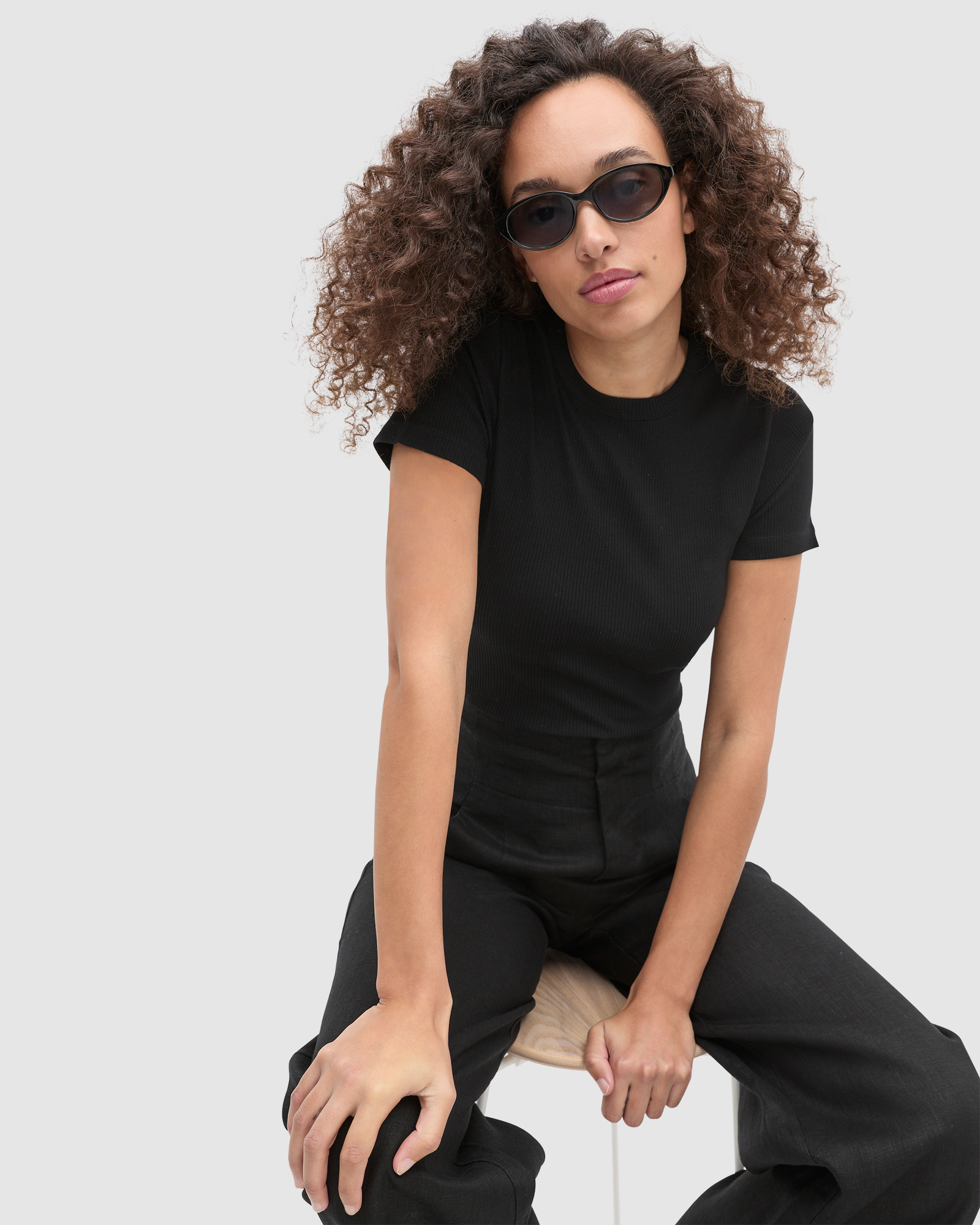 Core Australian Cotton Rib Tee