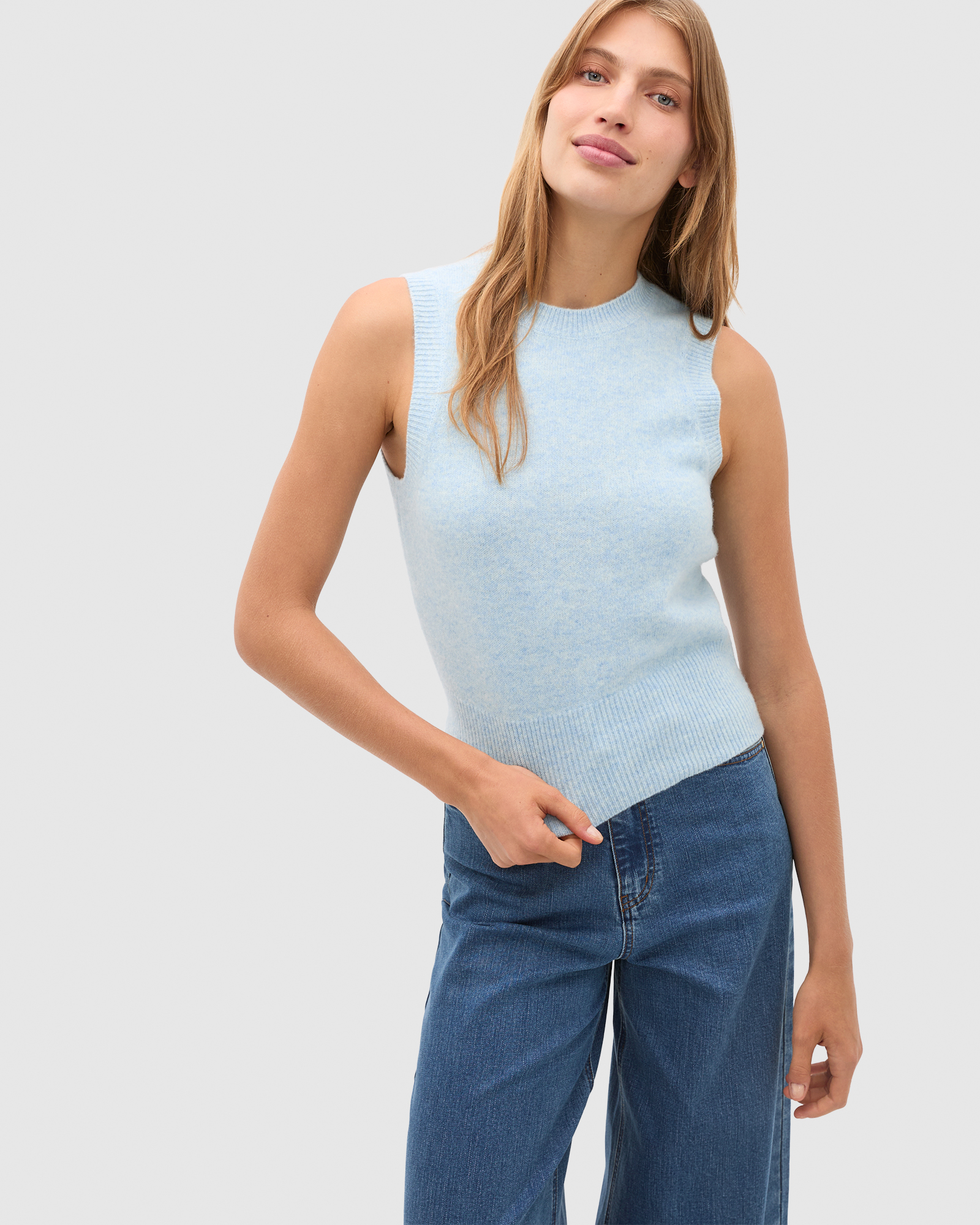 Brushed Wool Vest