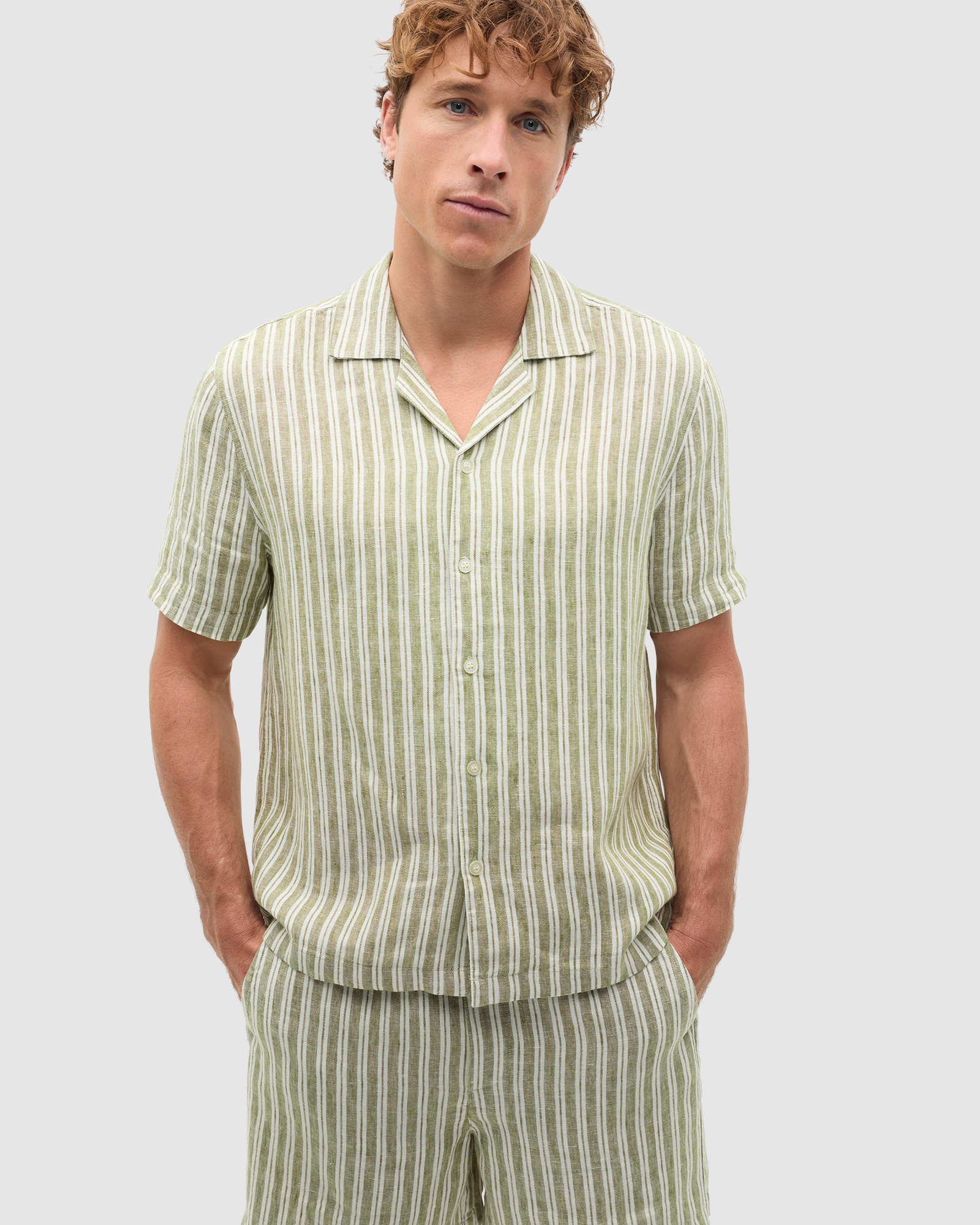 Stripe Linen Shirt