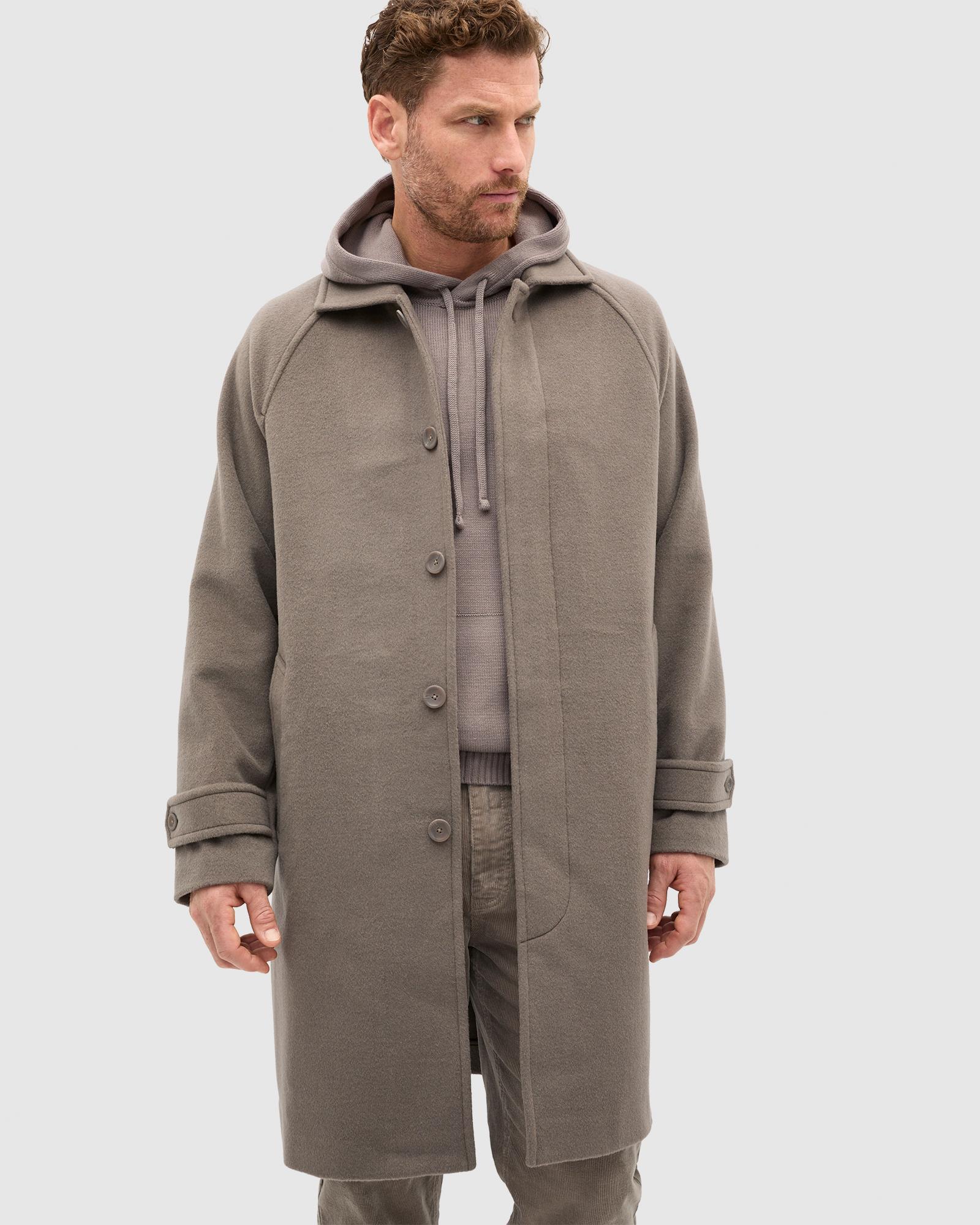 Wool Blend Coat