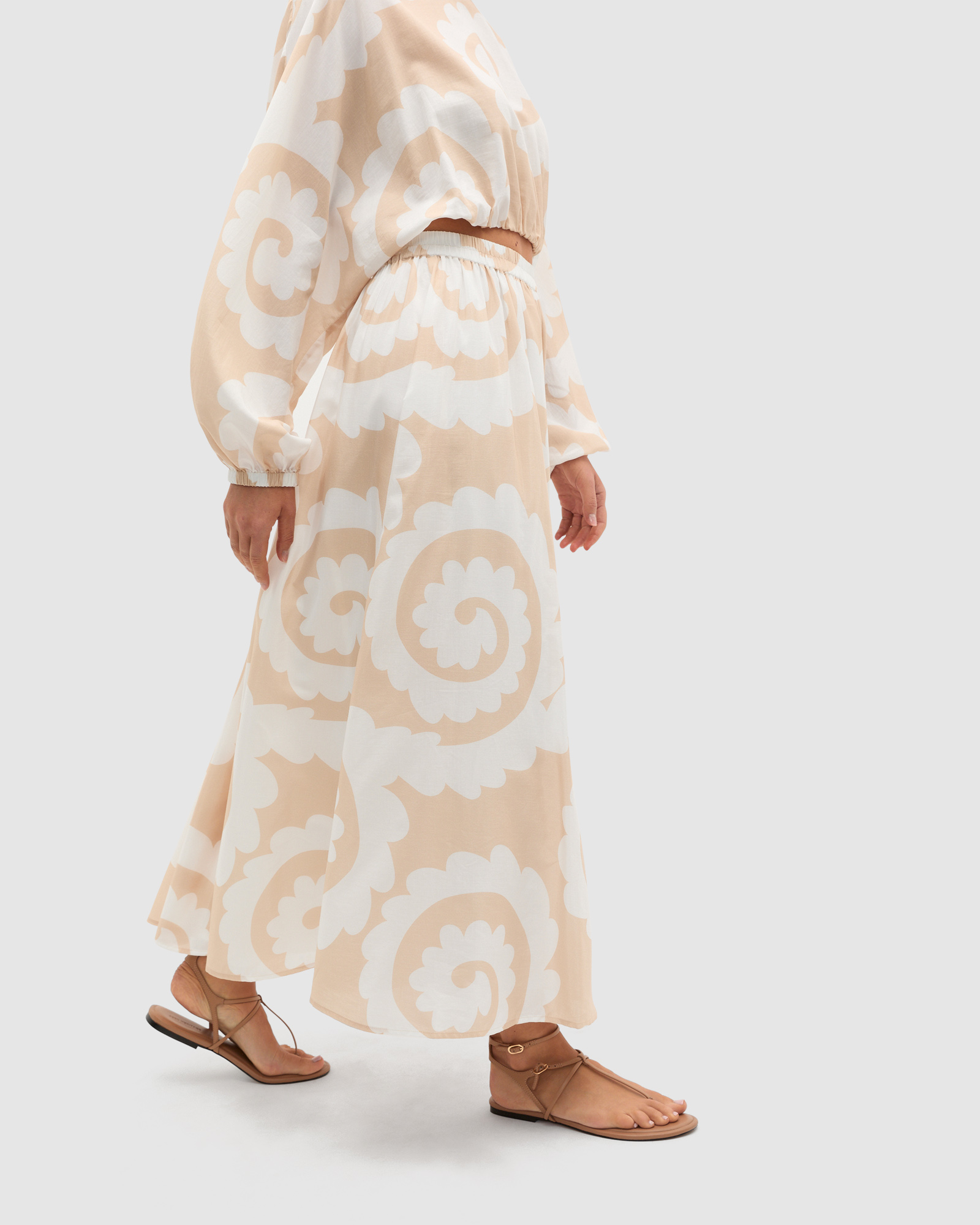 Retro Swirl Skirt