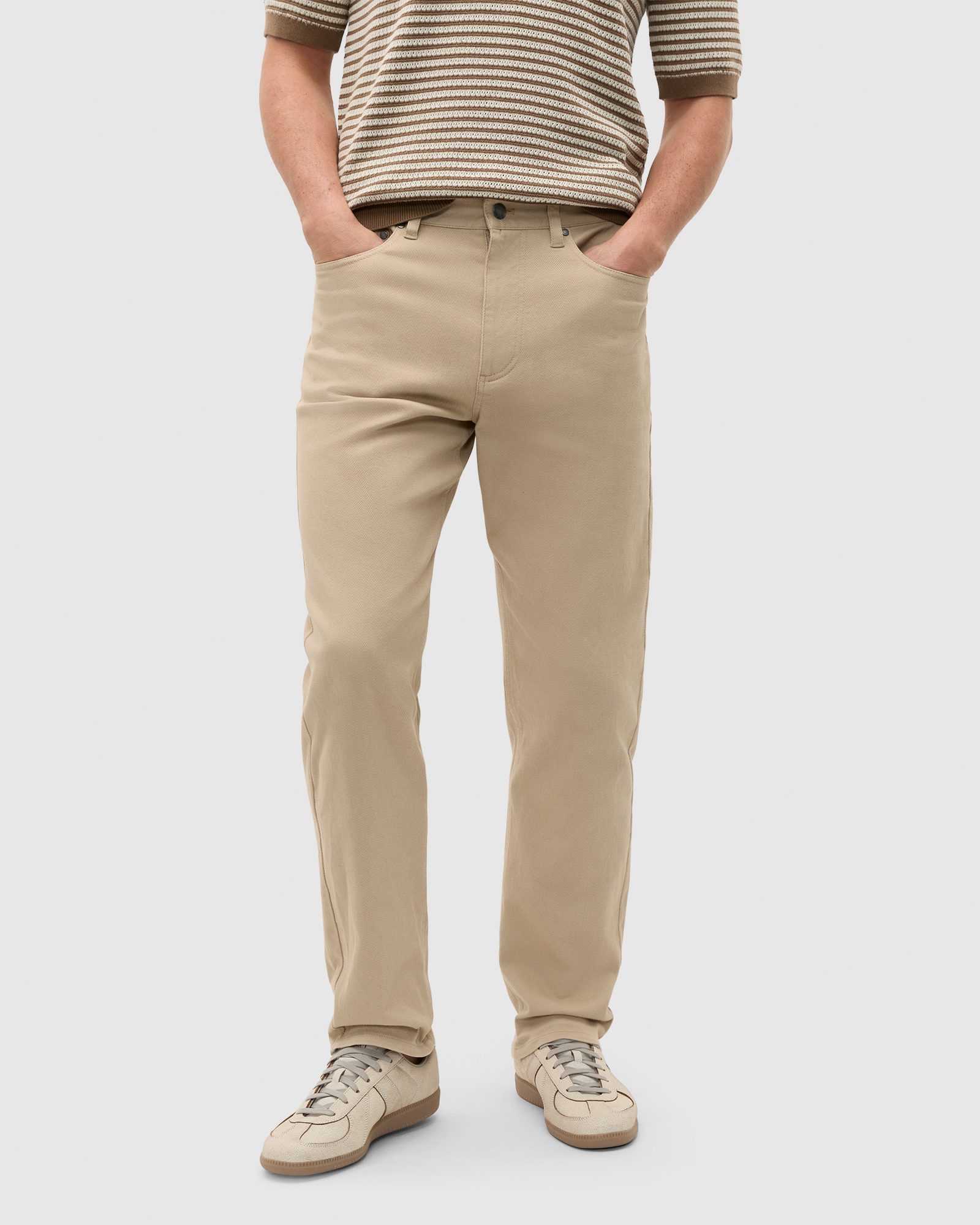 Relaxed Fit Five Pocket Pant