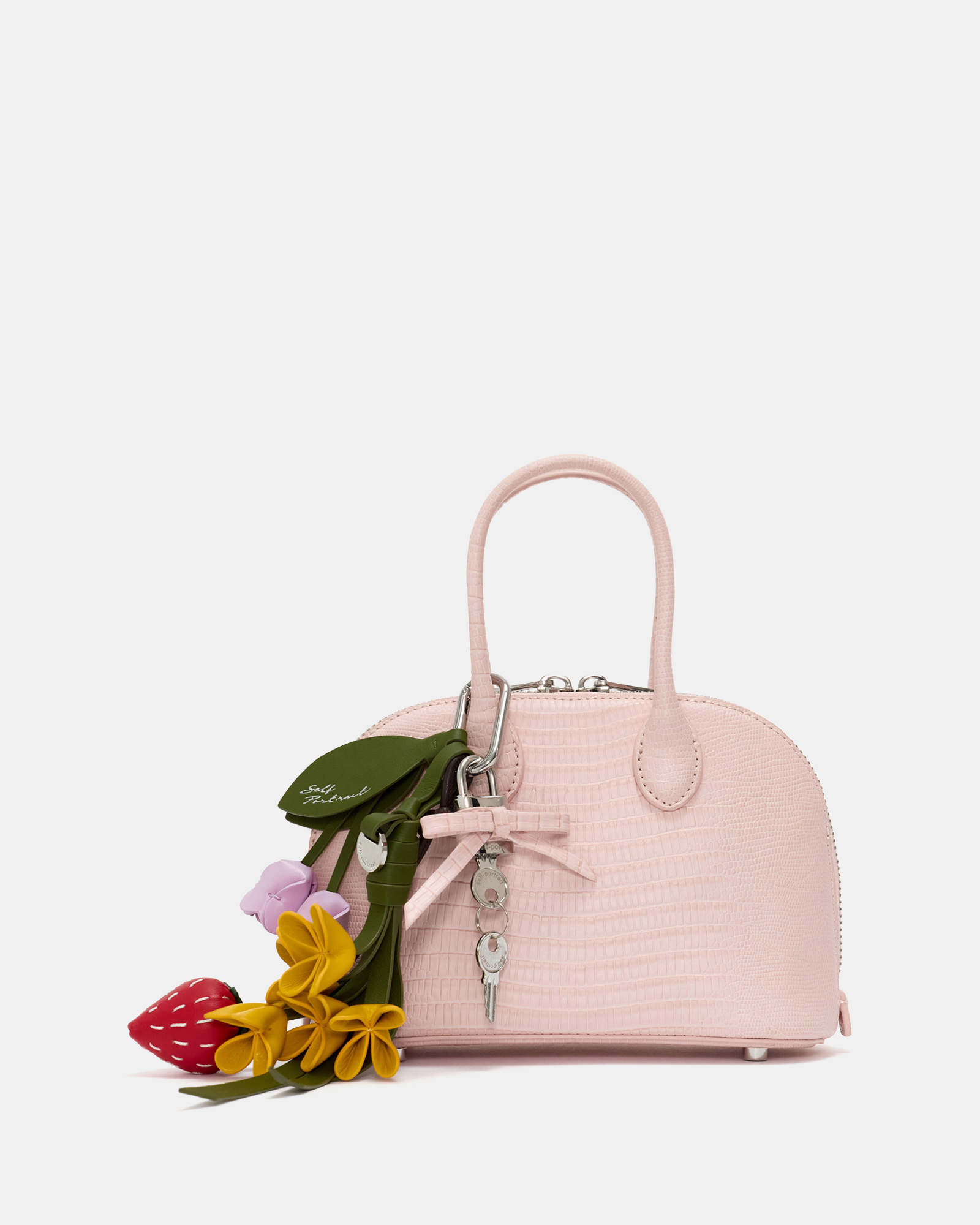 Lizard Leather Toast Mini Bag