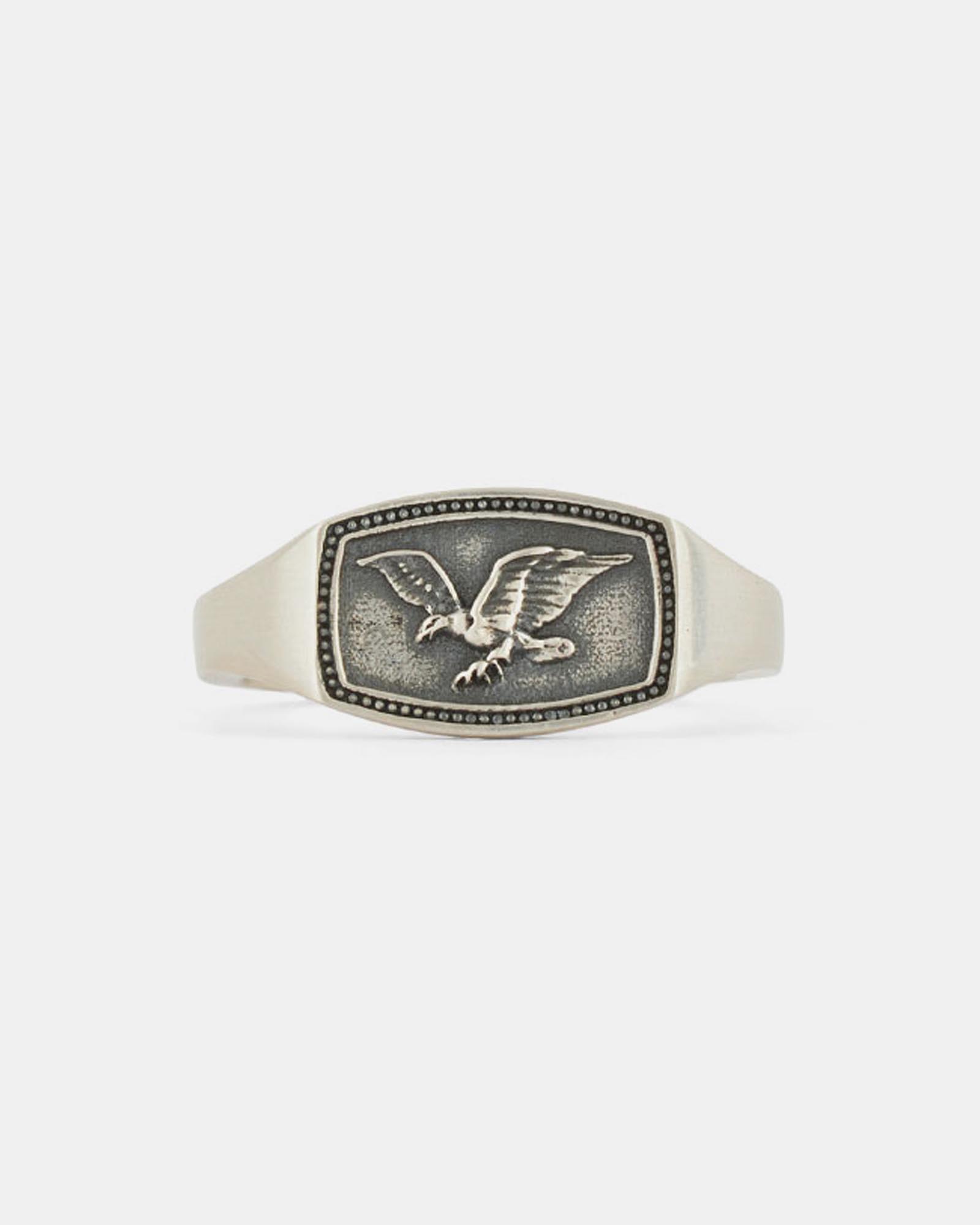 Silver Eagle Ring