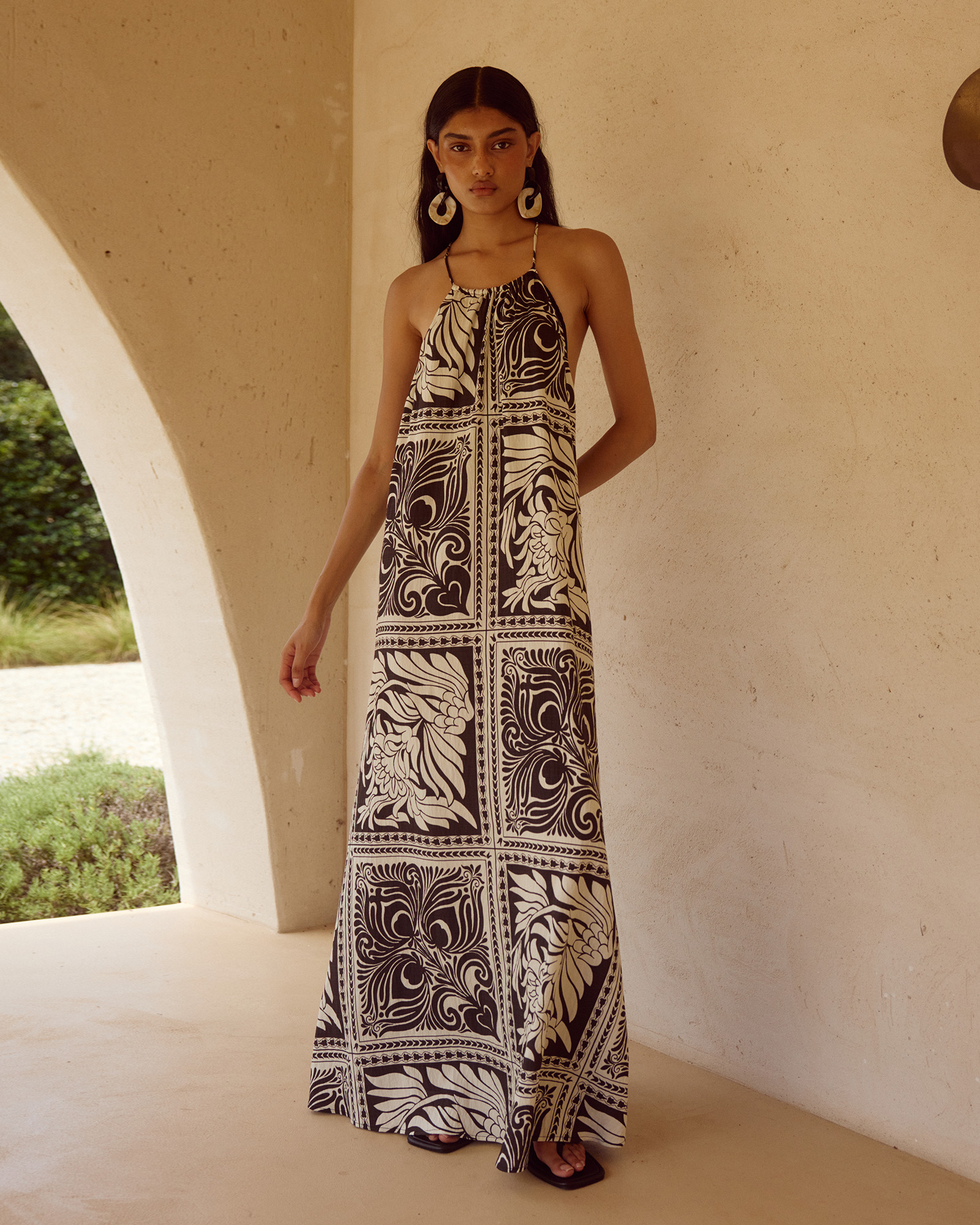 Chantelle Halter Maxi Dress
