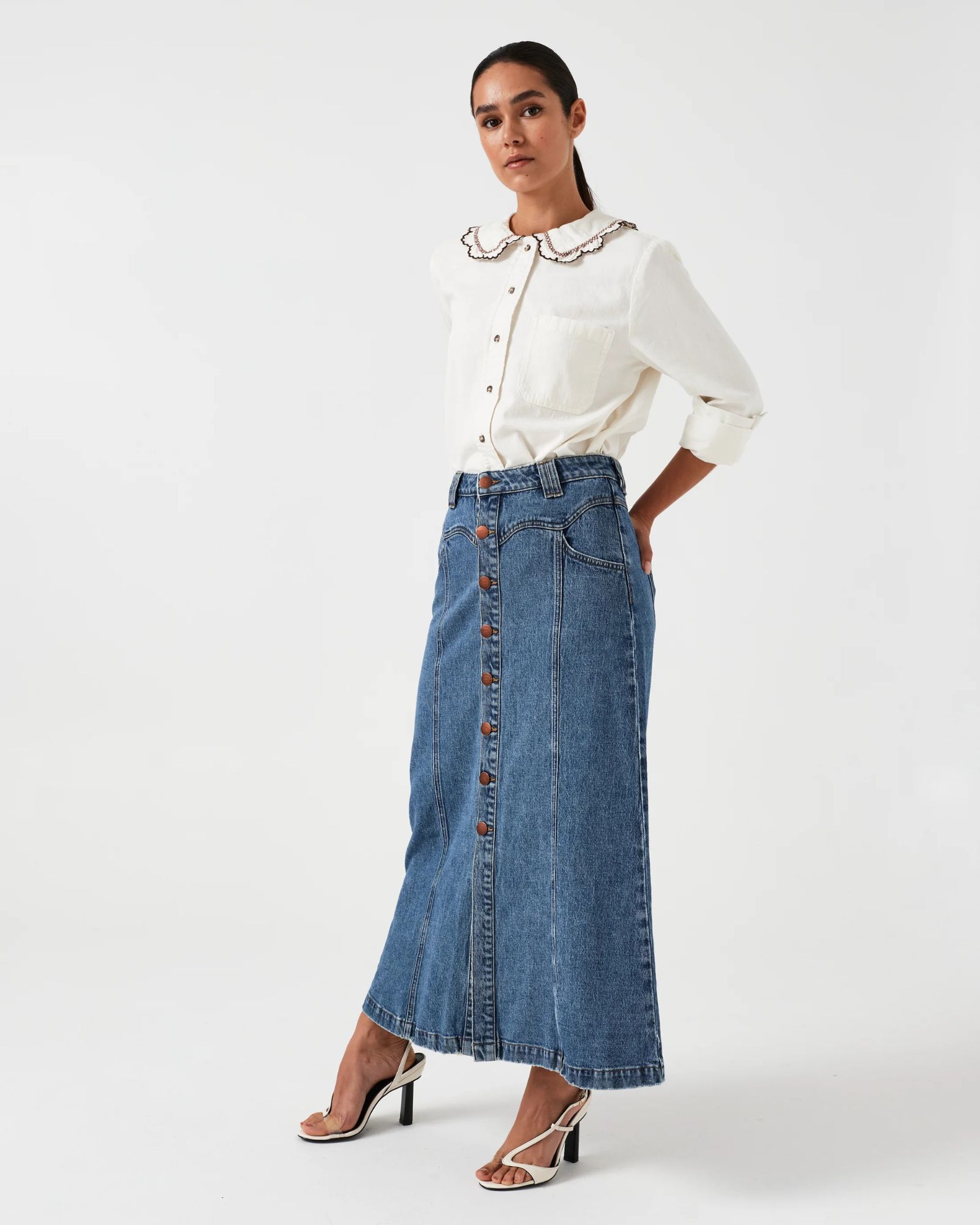 Mia Seamed Skirt