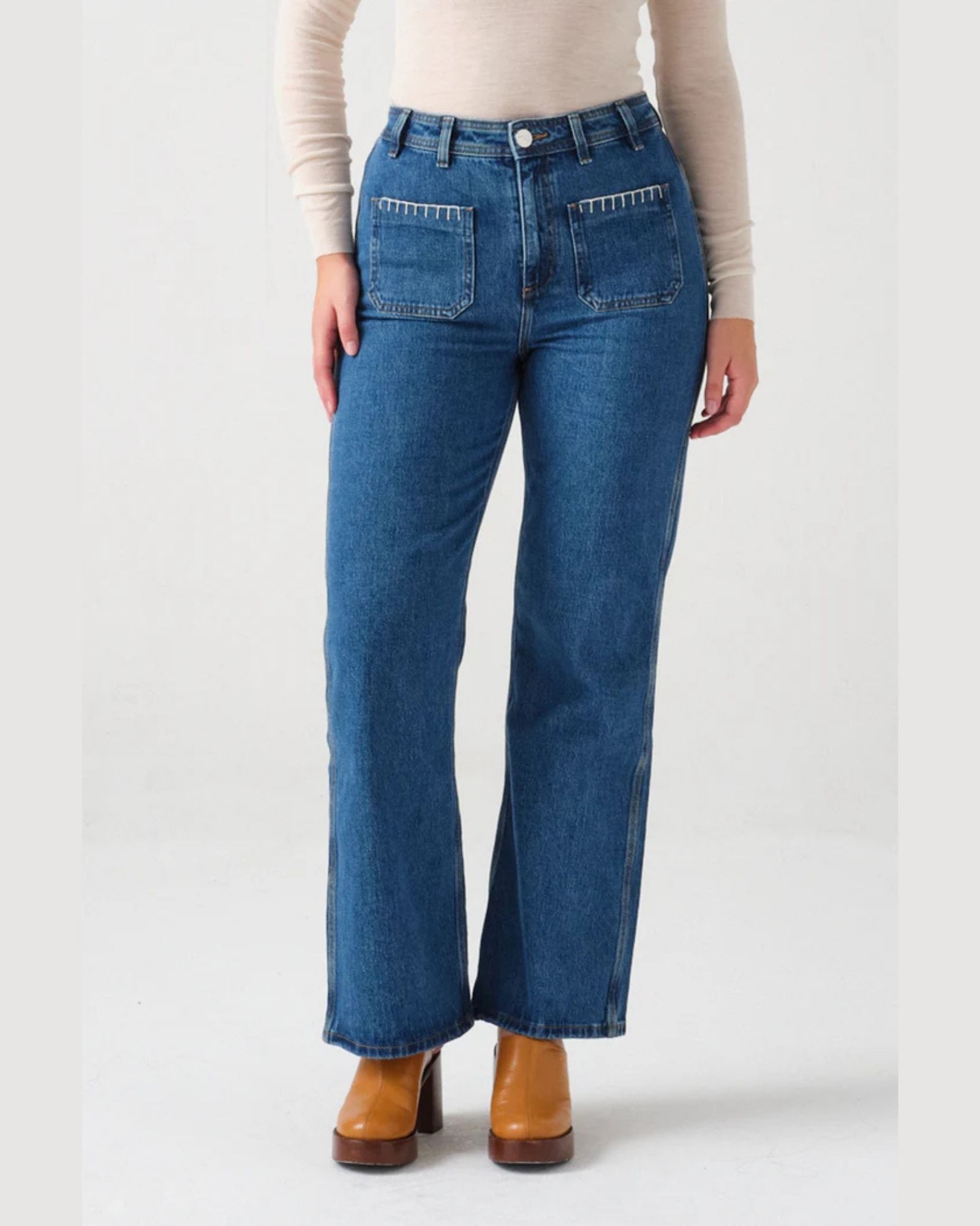 Patch Pocket Mabel Jean