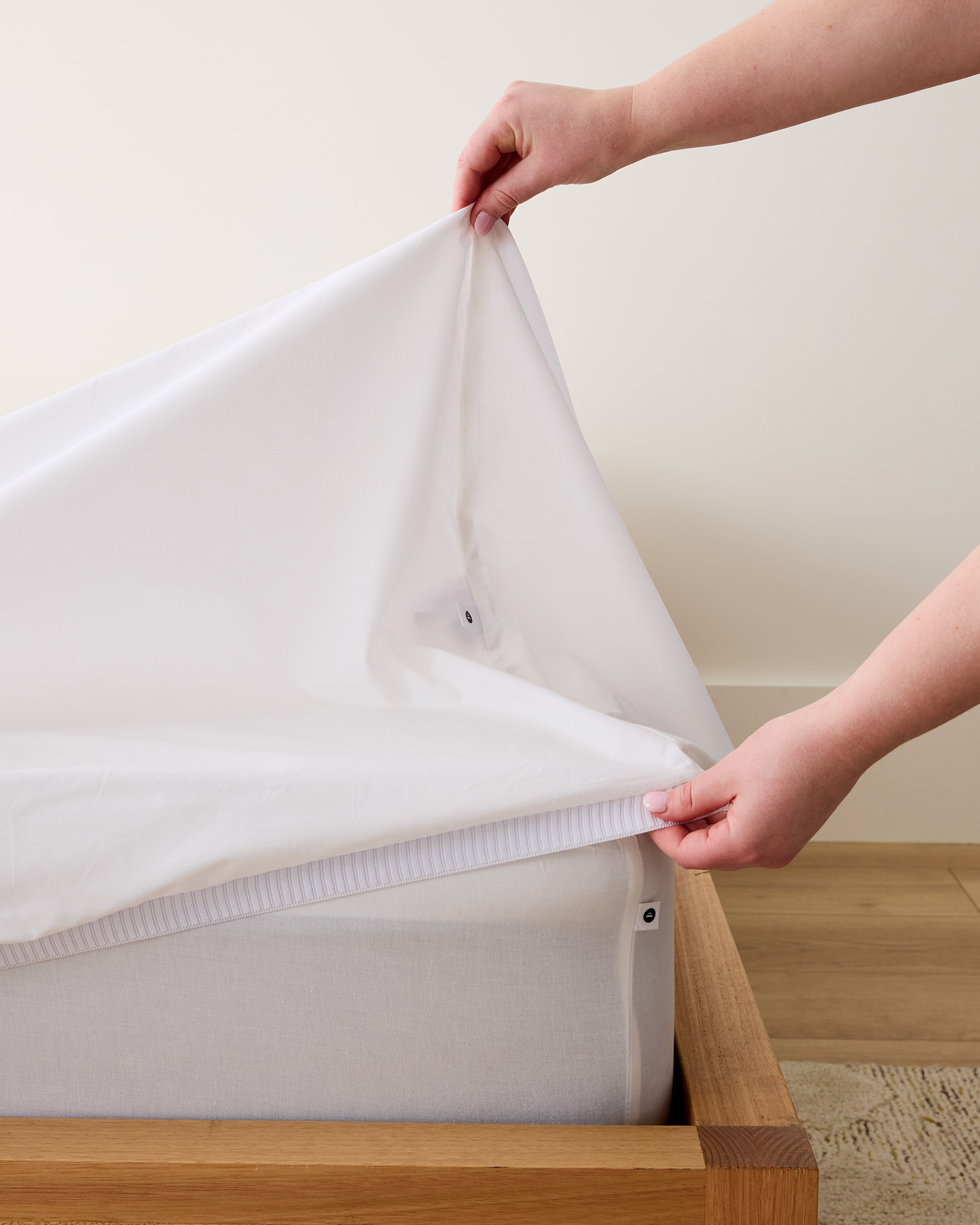 Jude Organic Cotton Fitted Sheet Set