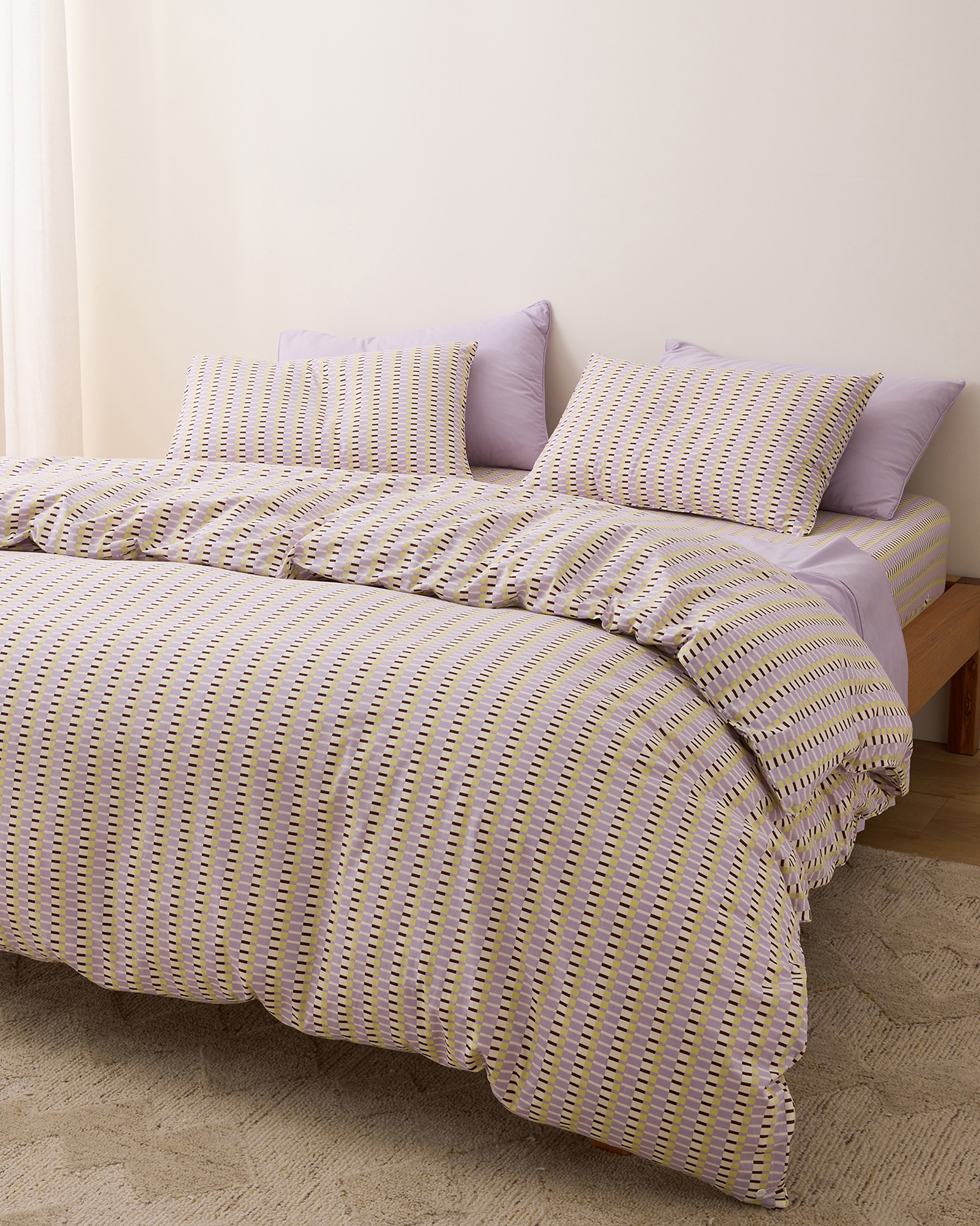 Leo Washed Cotton Quilt Cover Set