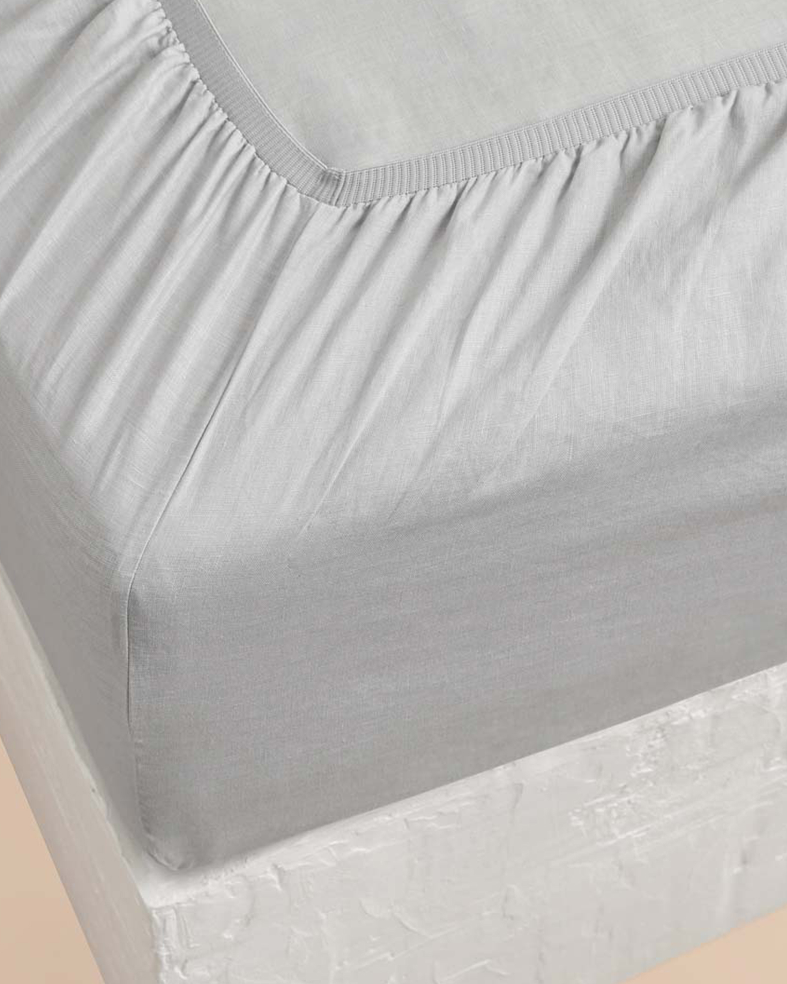 Eve Linen Cot Fitted Sheet