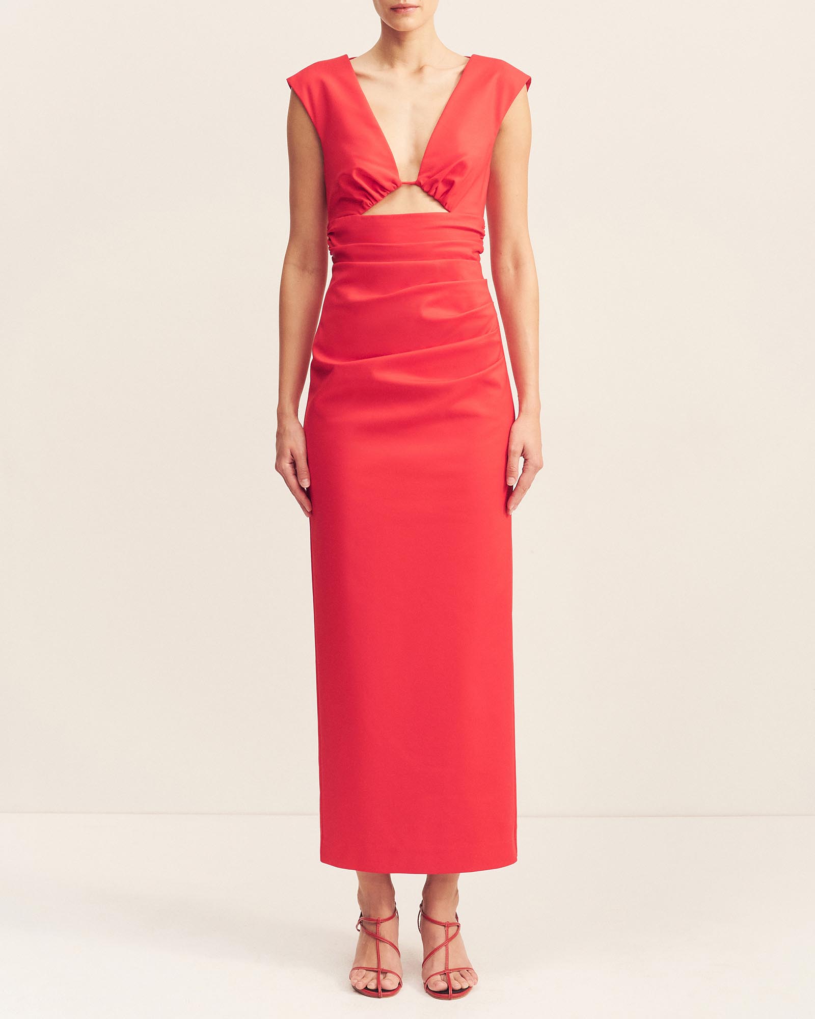 Lani Plunged Cut Out Maxi Dress - ICONIC EXCLUSIVE
