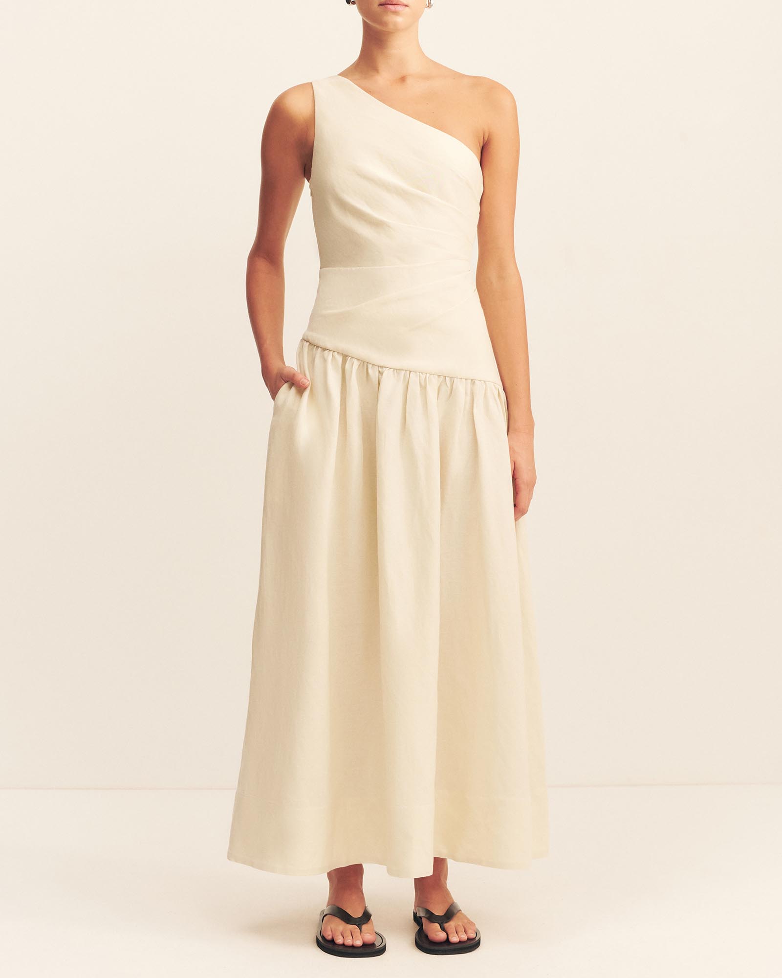 Gigi One Shoulder Maxi Dress
