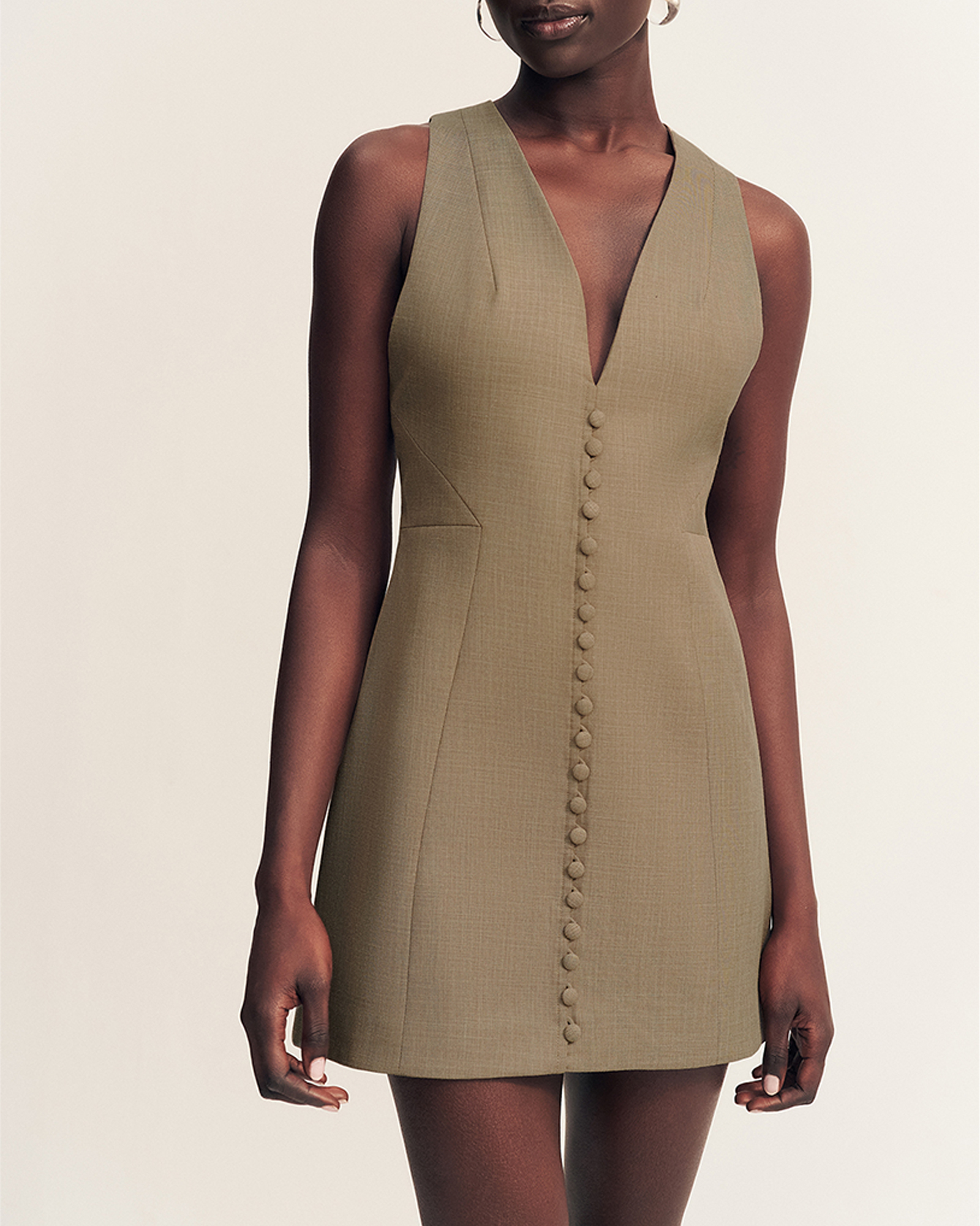 Asher Fitted Mini Dress