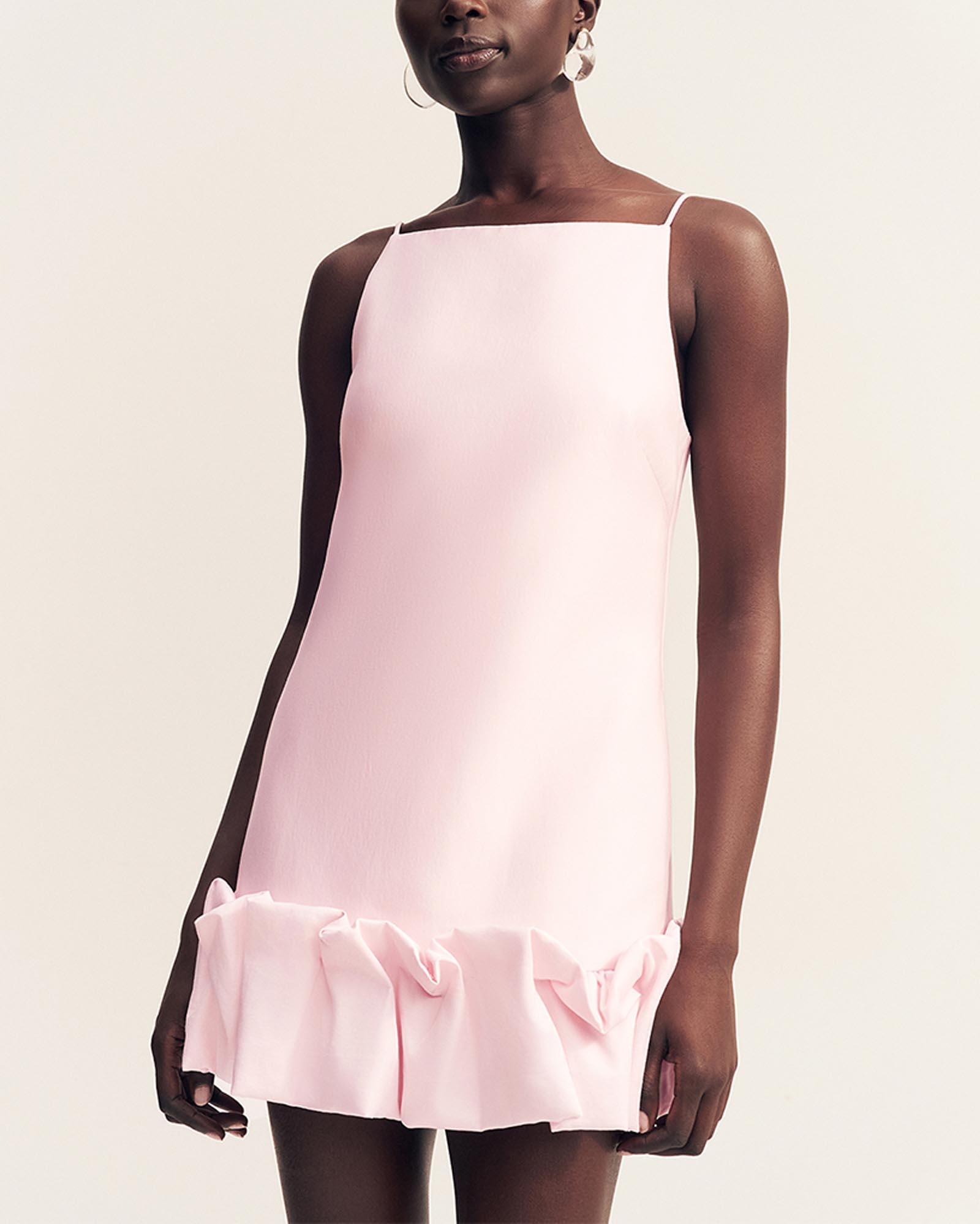 Otis Bubble Hem Mini Dress