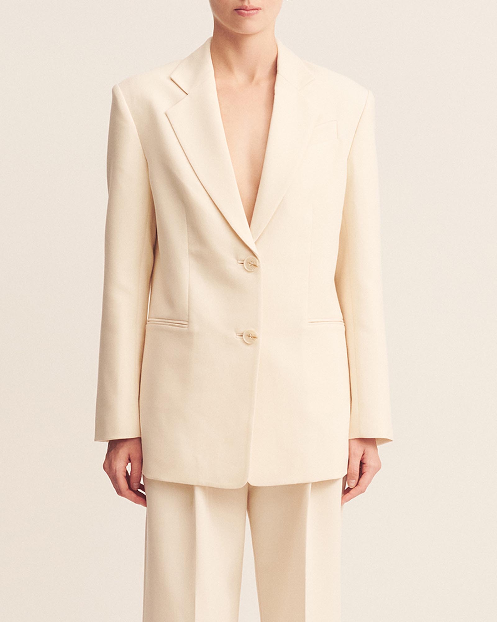 Irena Oversized Tailored Blazer