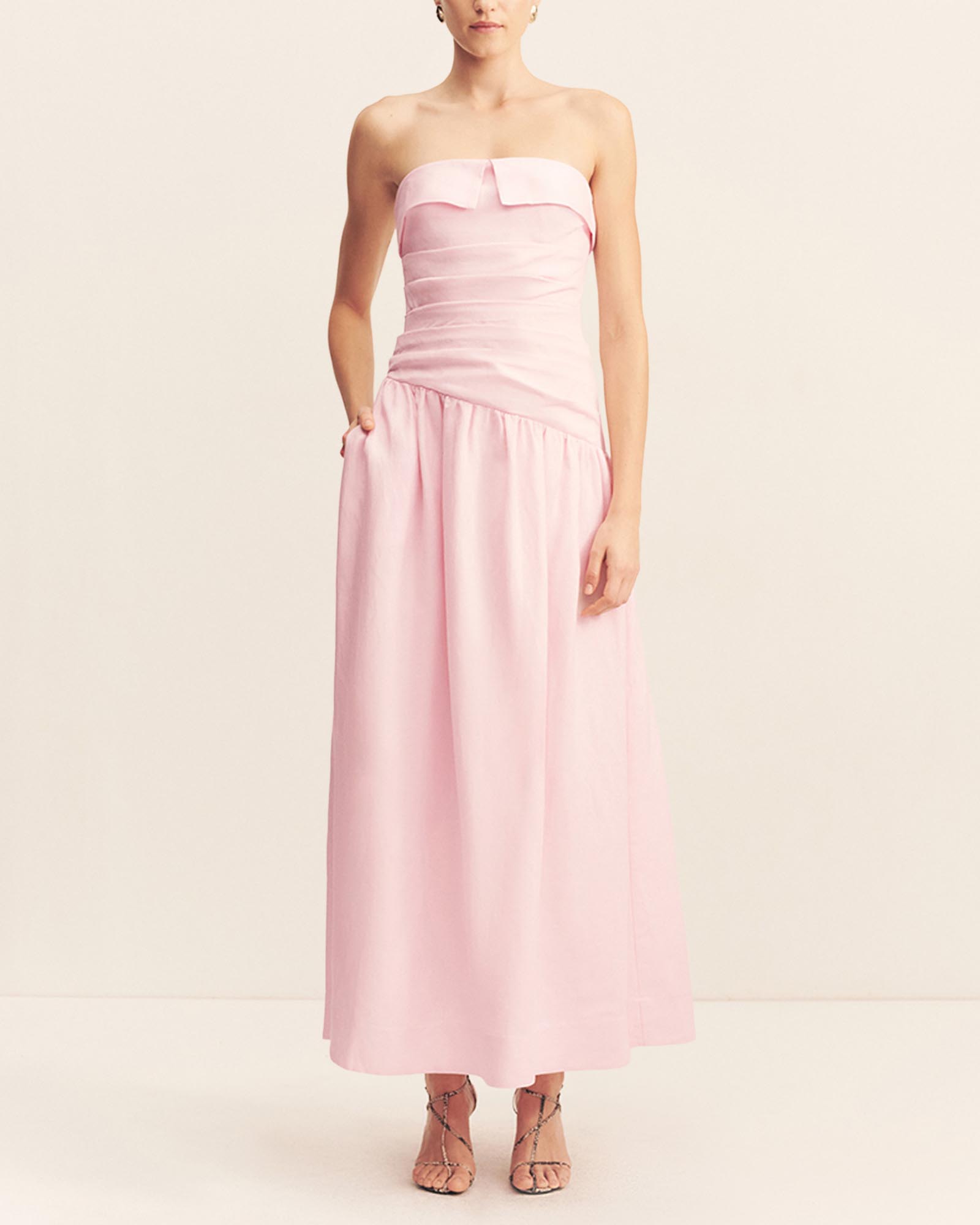 Gigi Strapless Maxi Dress
