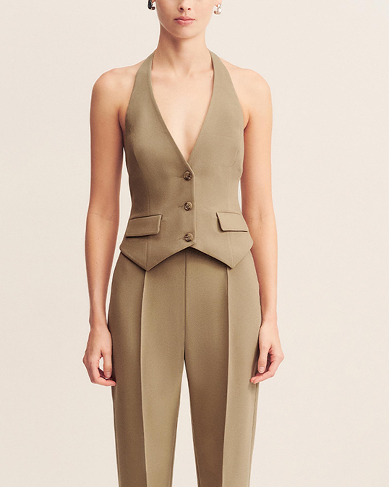 Irena Halter Neck Vest