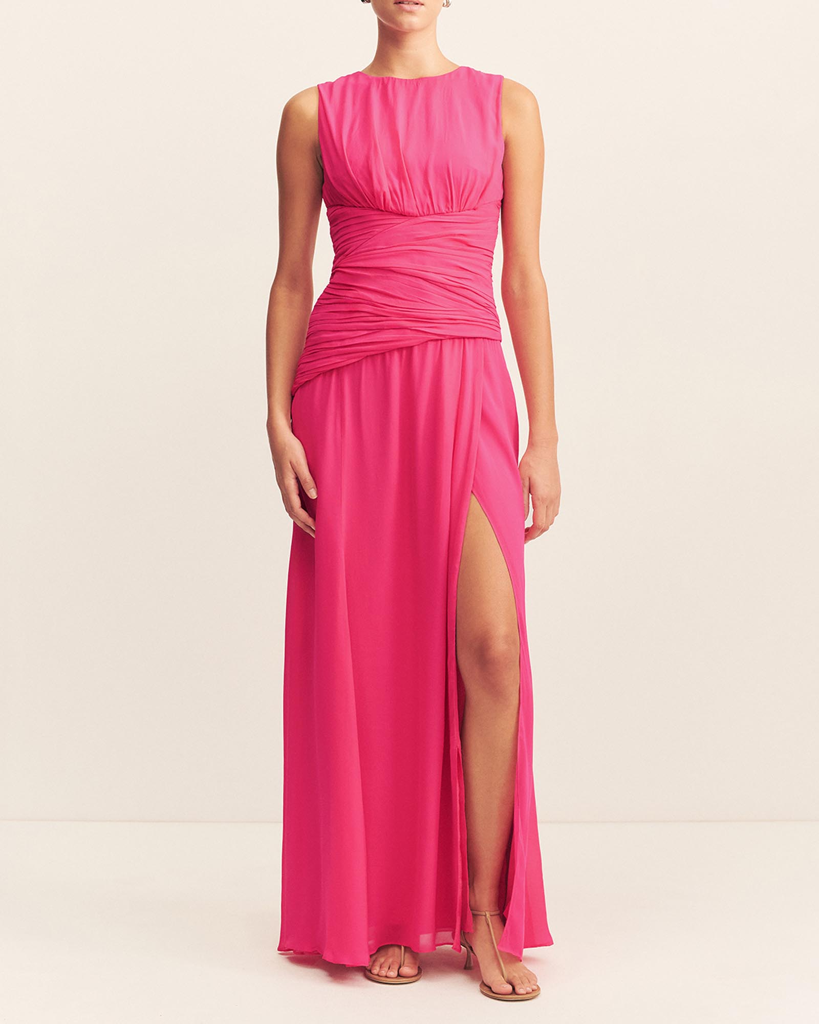 Korine Side Split Maxi Dress
