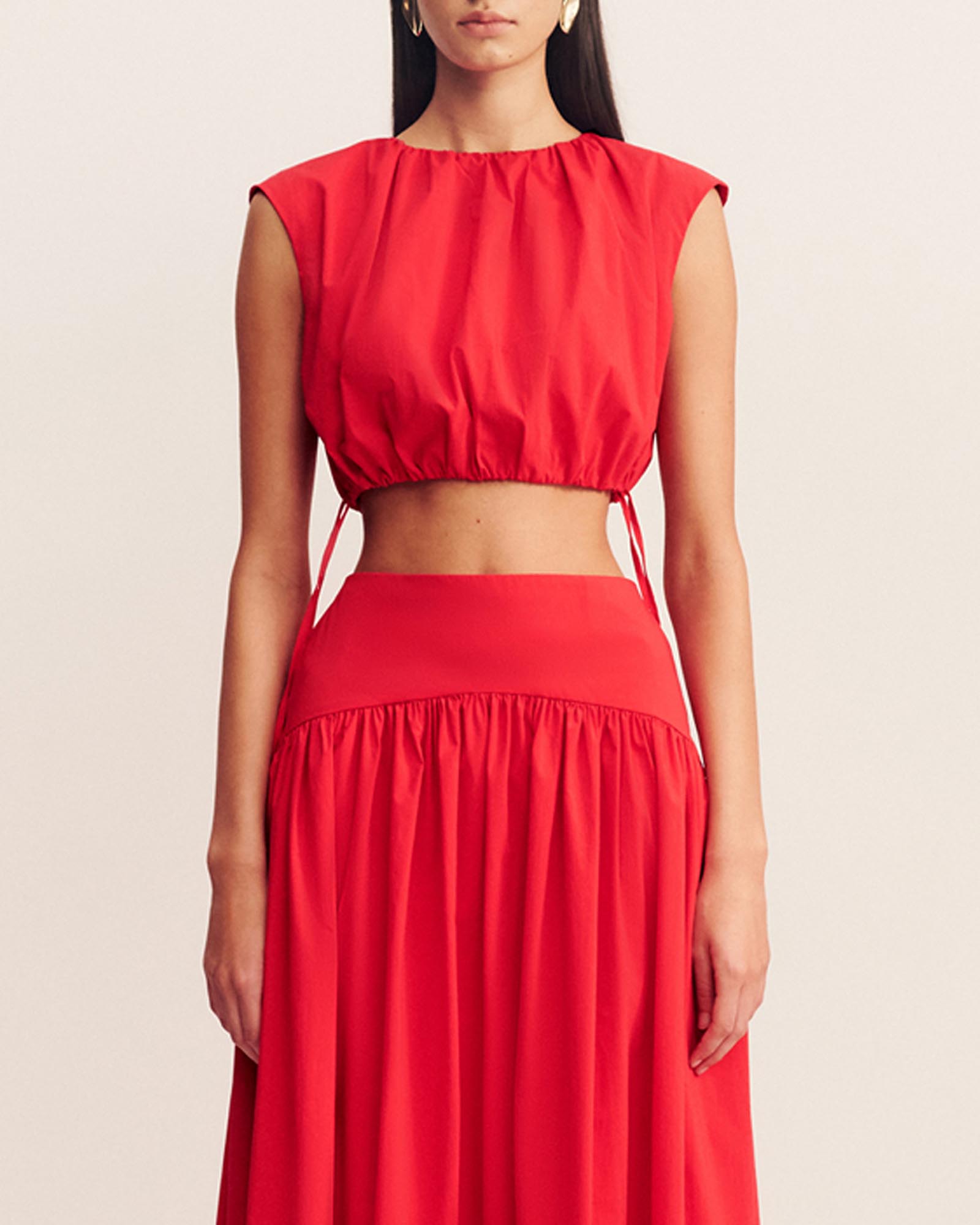 Campbell Gathered Top