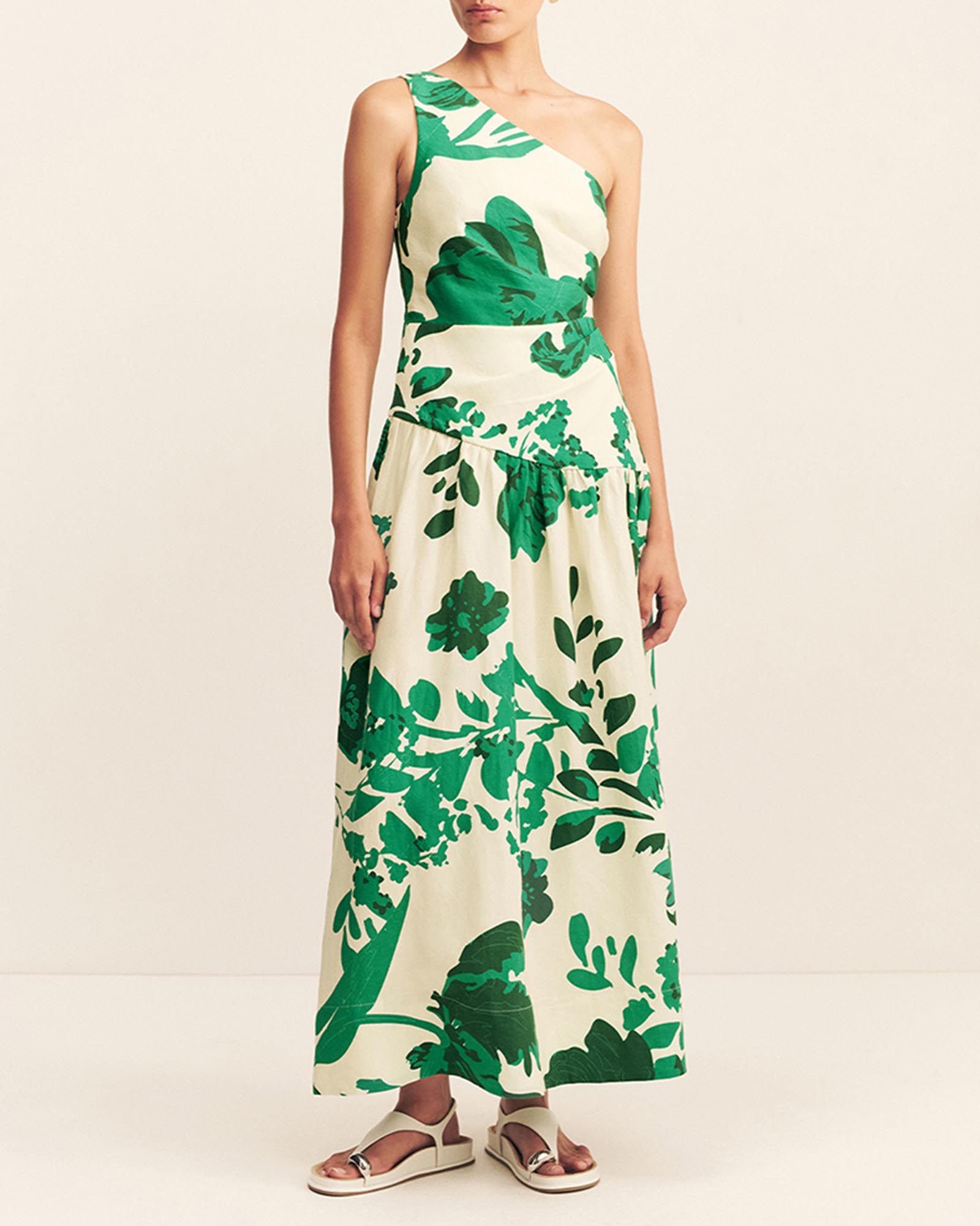 Joni One Shoulder Maxi Dress