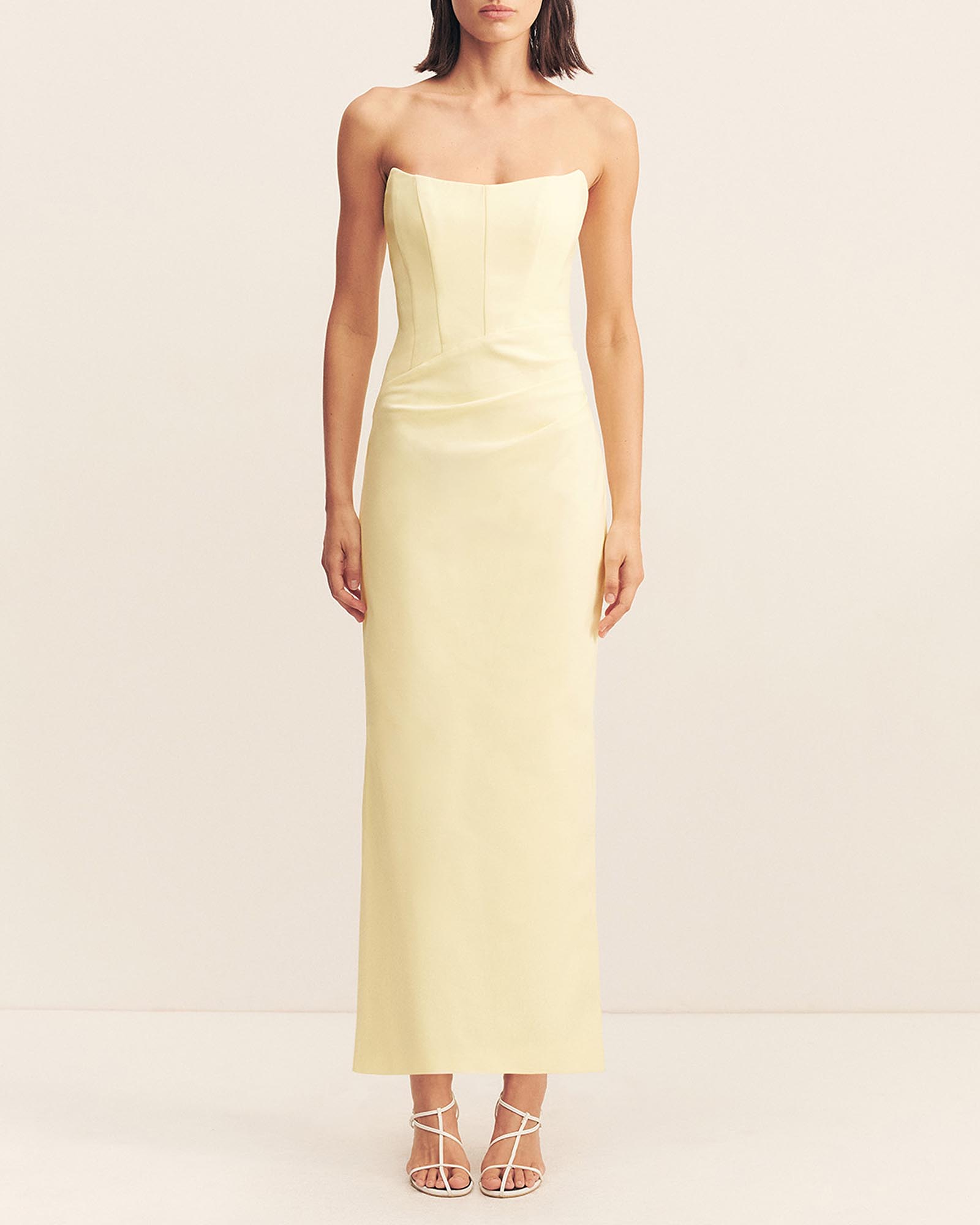 Lani Strapless Corset Maxi Dress