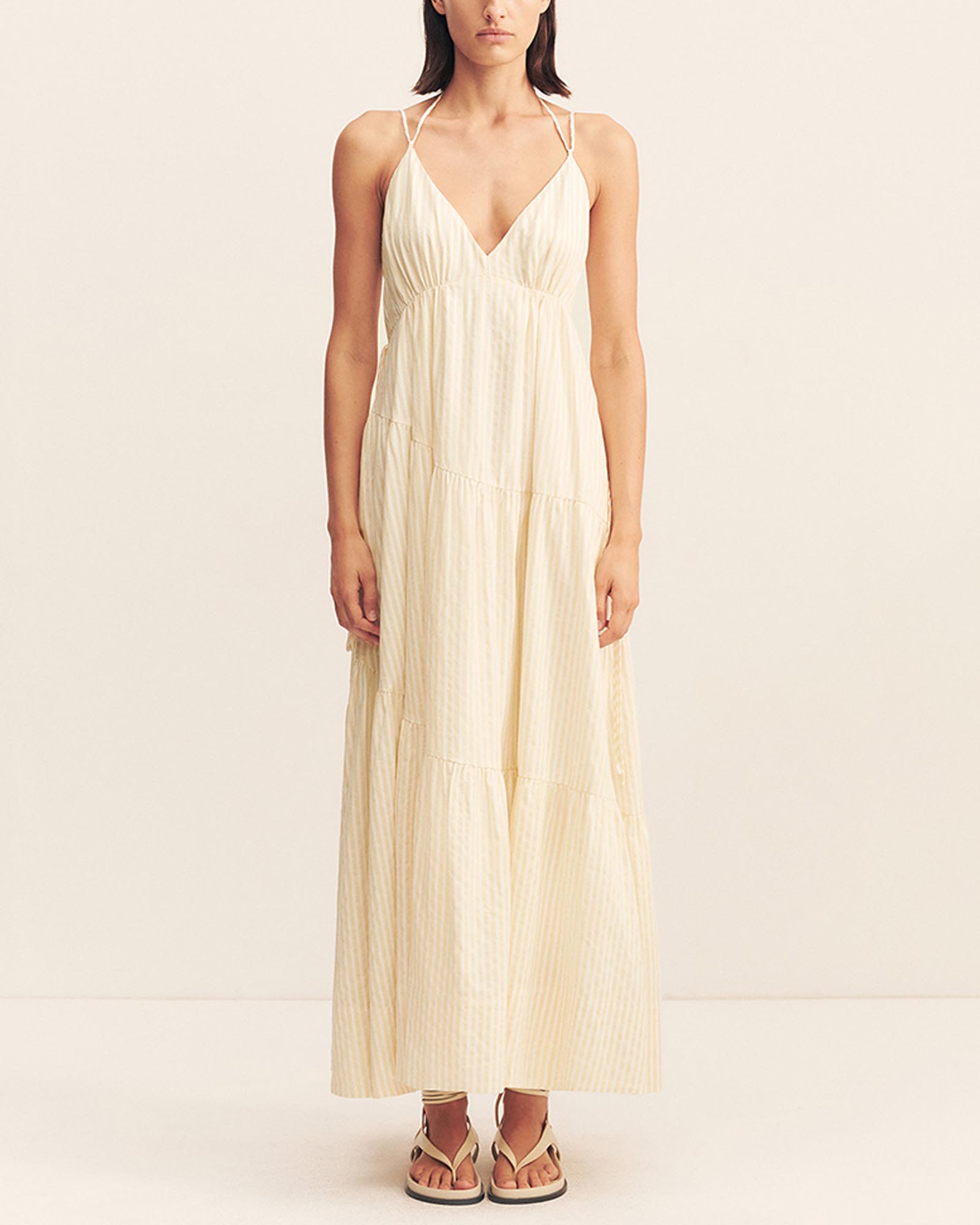 Elio Tiered Maxi Dress