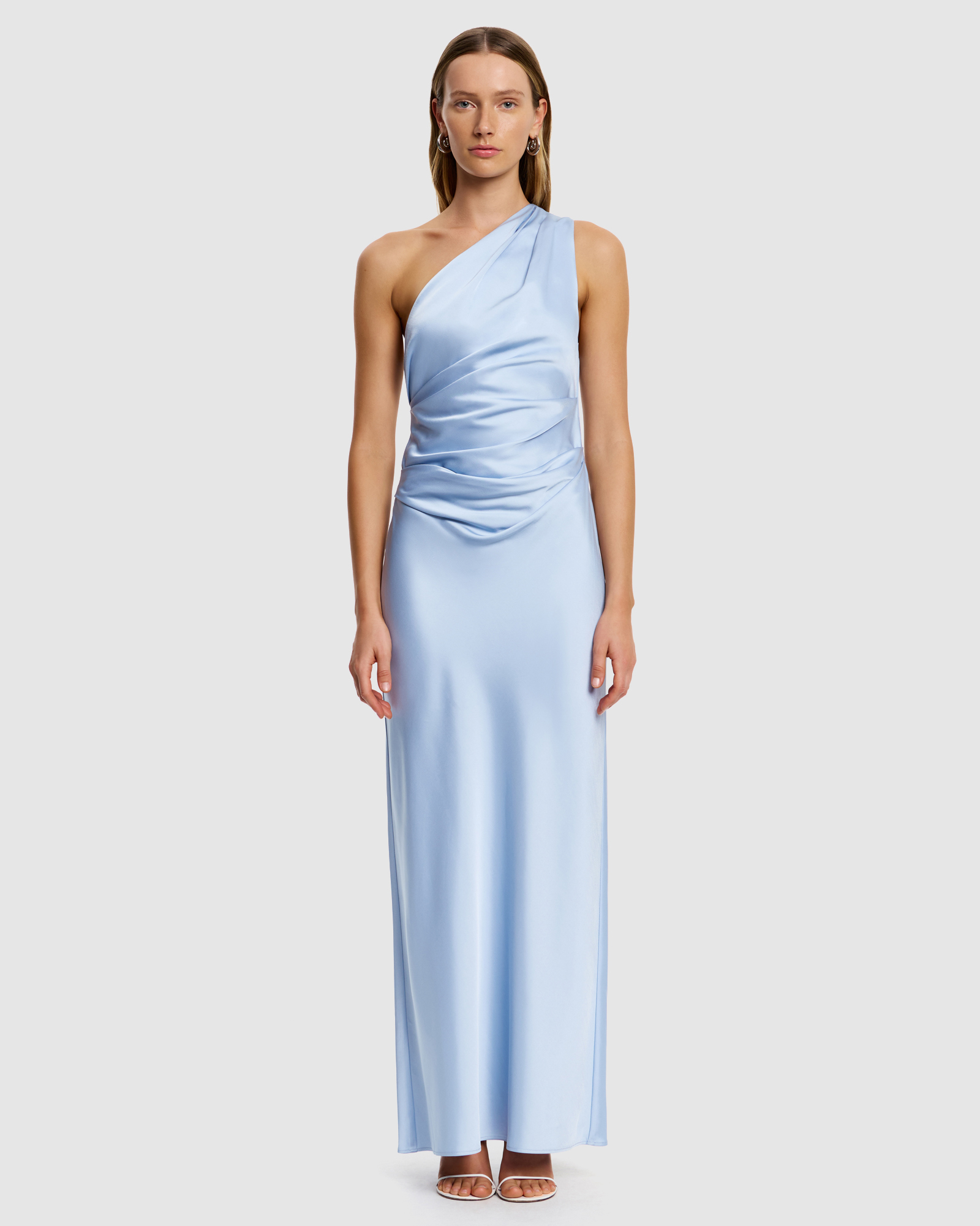 Angela One Shoulder Maxi Dress