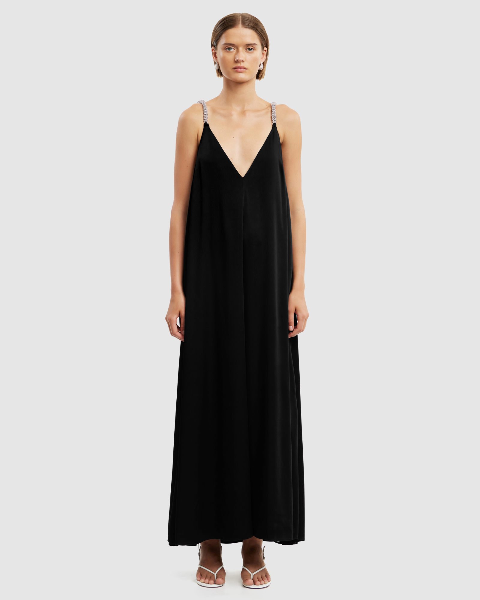 Abbey Trapeze Maxi Dress