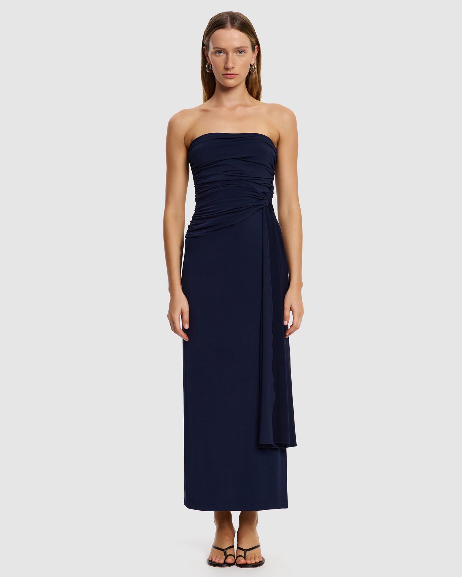 June Strapless Maxi Dress