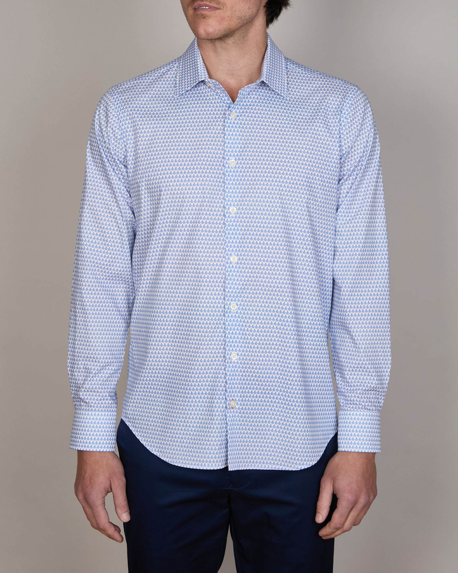 Boats Digital Print Shirt