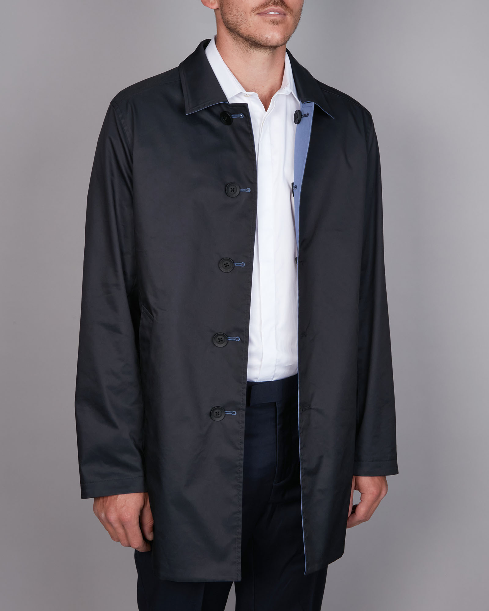 Montague Reversible Overcoat