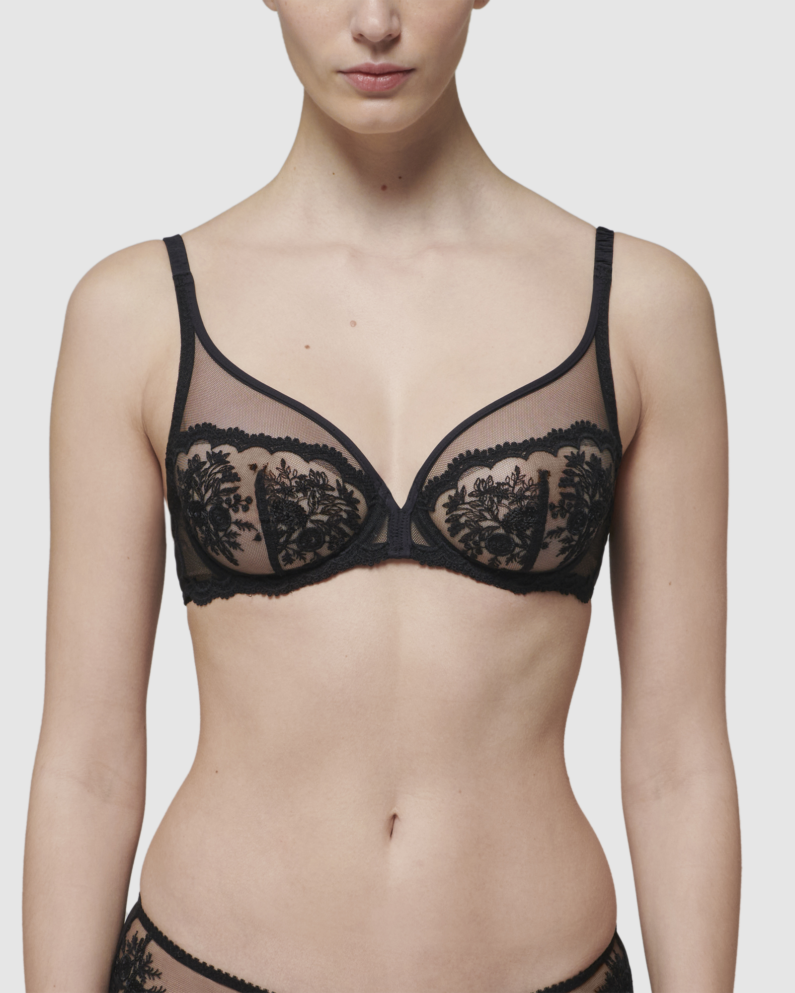 Intrigue Full Cup Plunge Bra