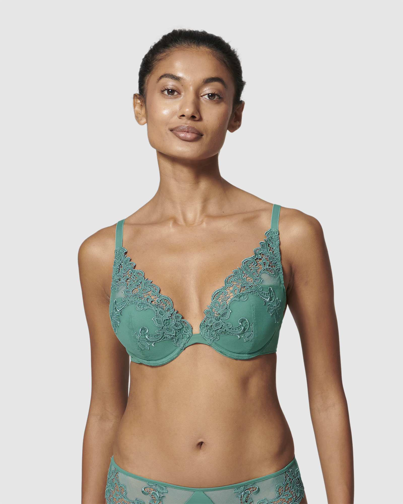 Saga Triangle Push Up Bra
