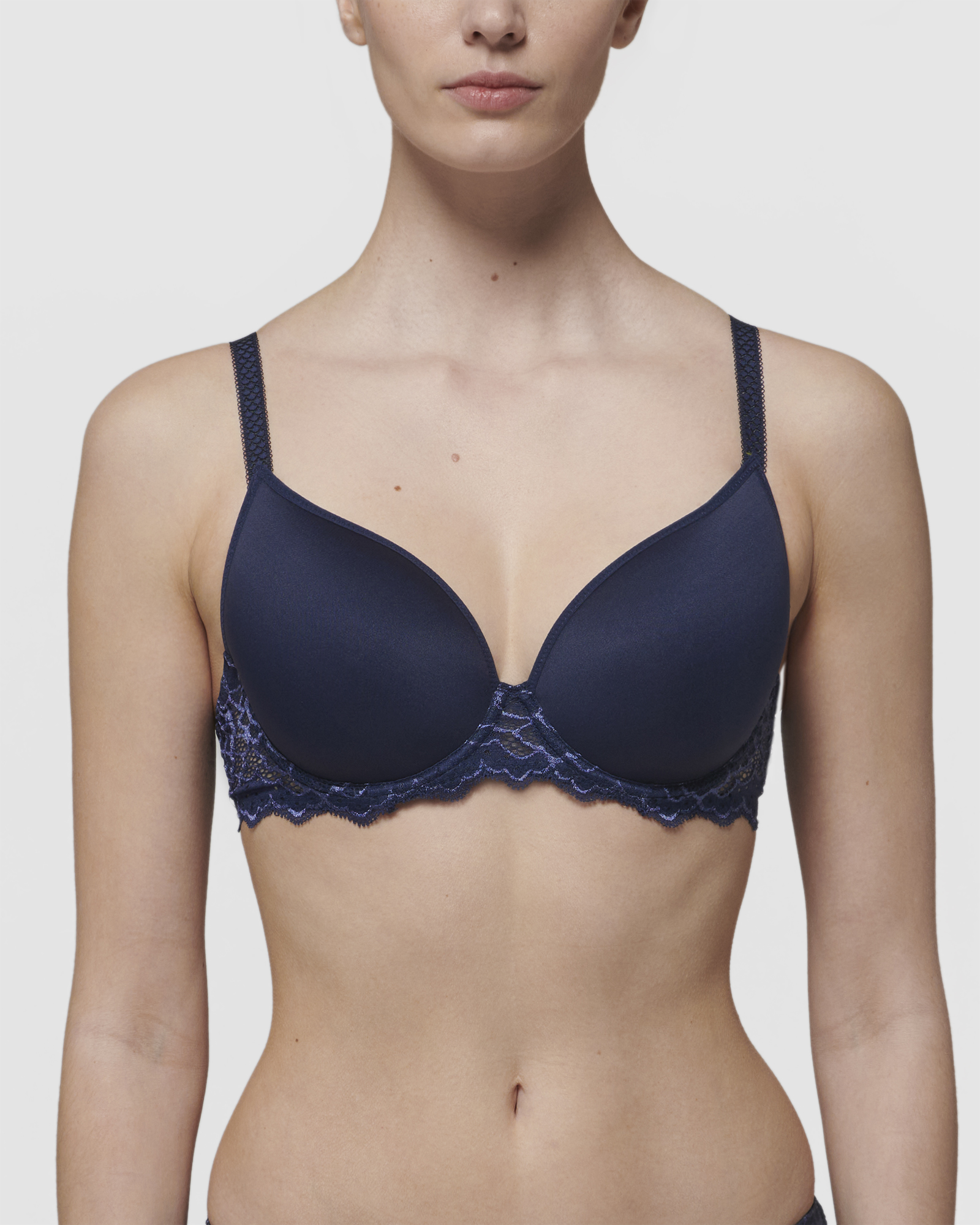 Caresse 3D Plunge Contour Bra
