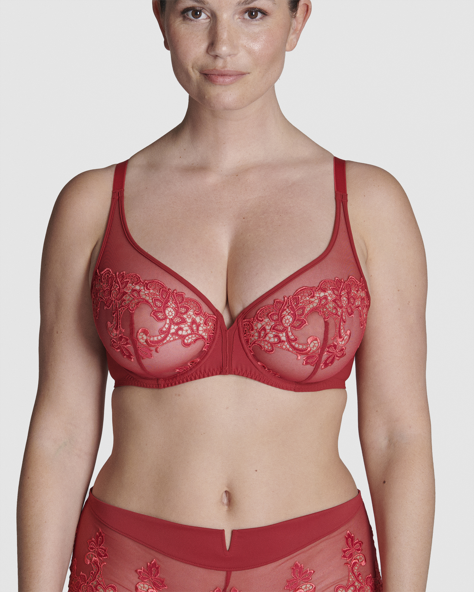 Saga Full Cup Plunge Bra