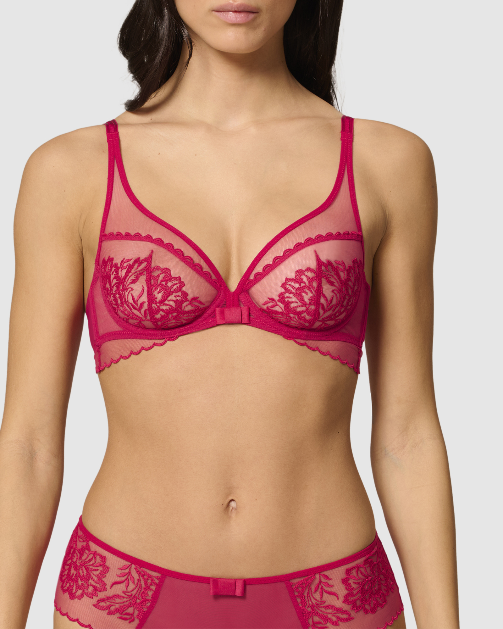 Romance Full Cup Plunge Bra