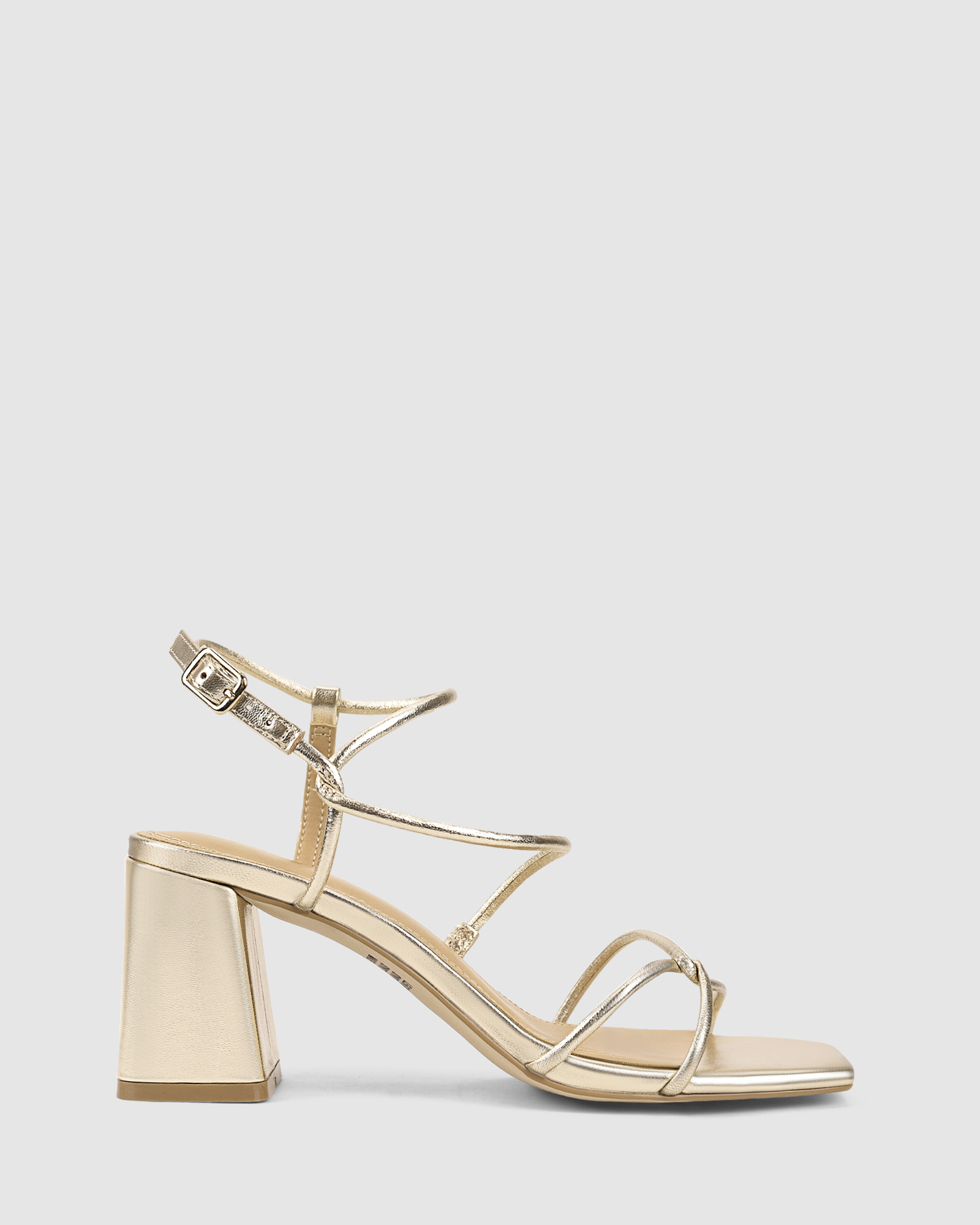 Strike Strappy Block Heels