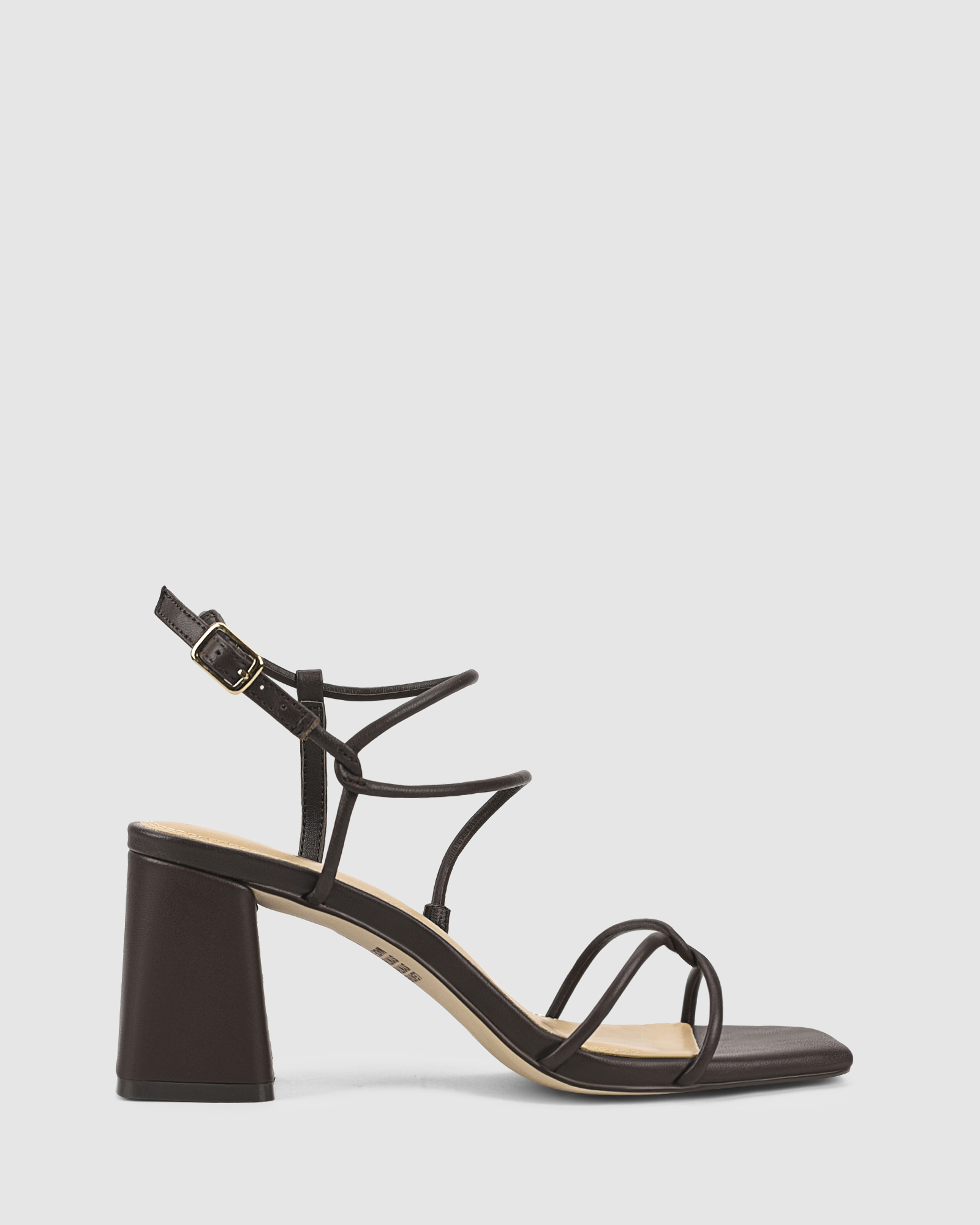 Strike Strappy Block Heels
