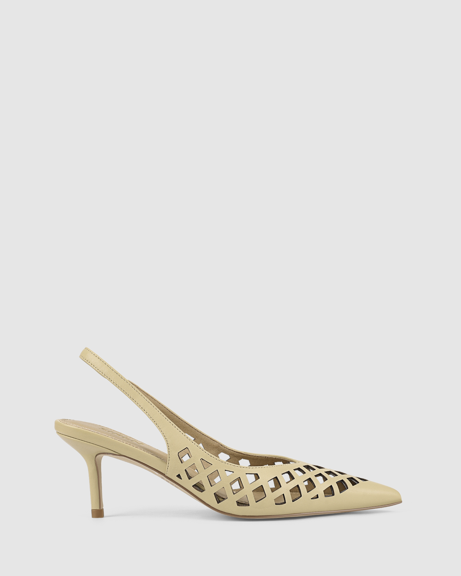 Yovanna Sling Back Kitten Heel