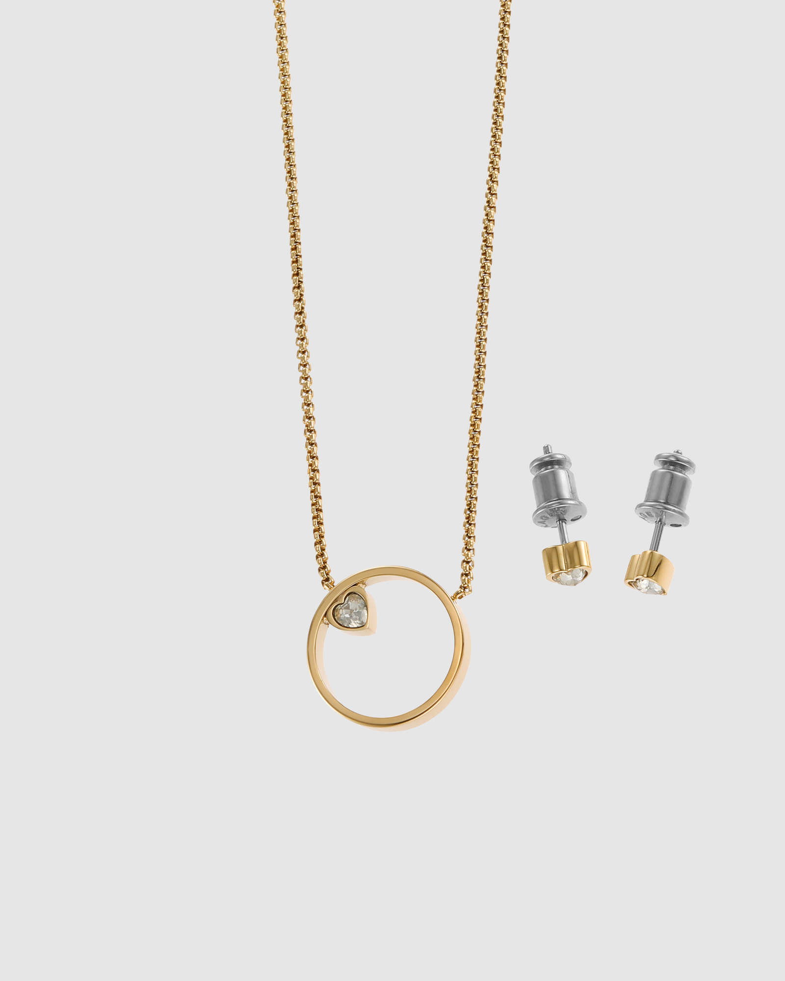 Skagen X Bup Gold Tone Pedant Necklace