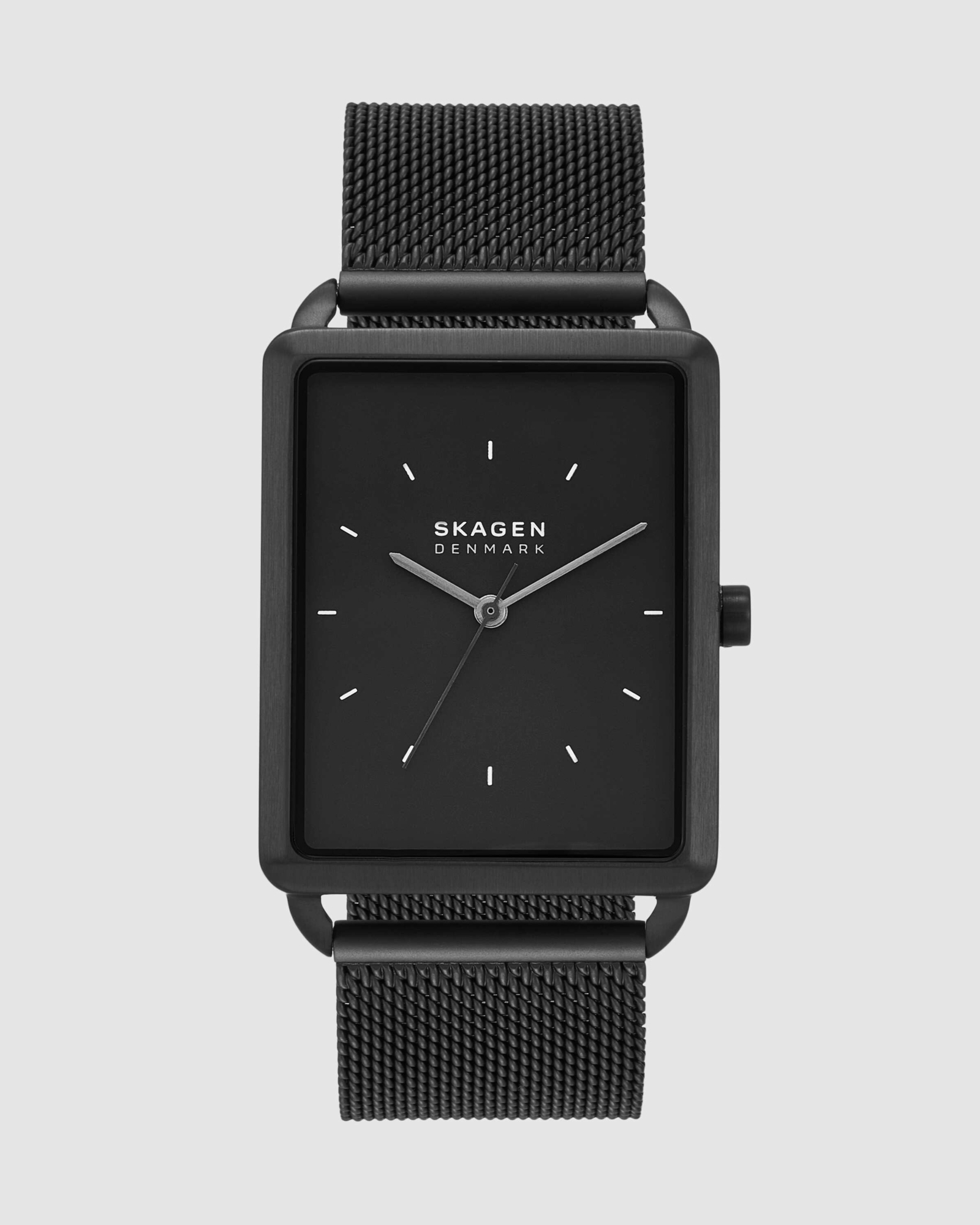 Hagen Black Analogue Watch