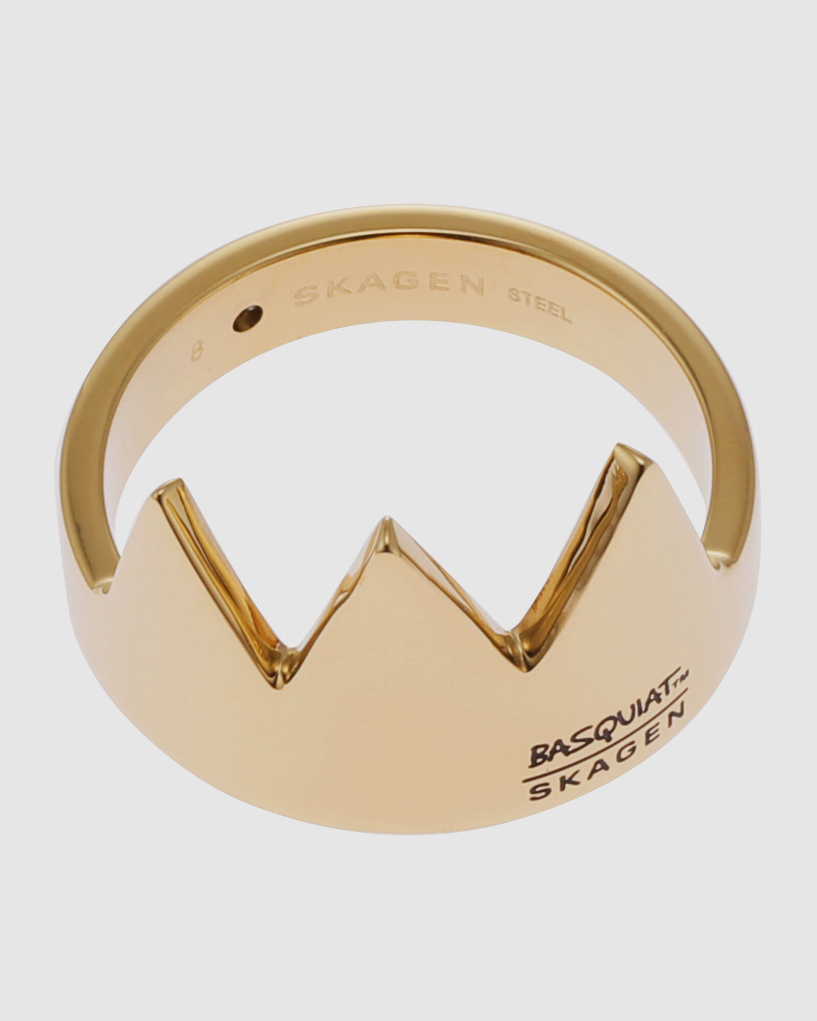 Basquiat Special Edition Gold Tone Ring