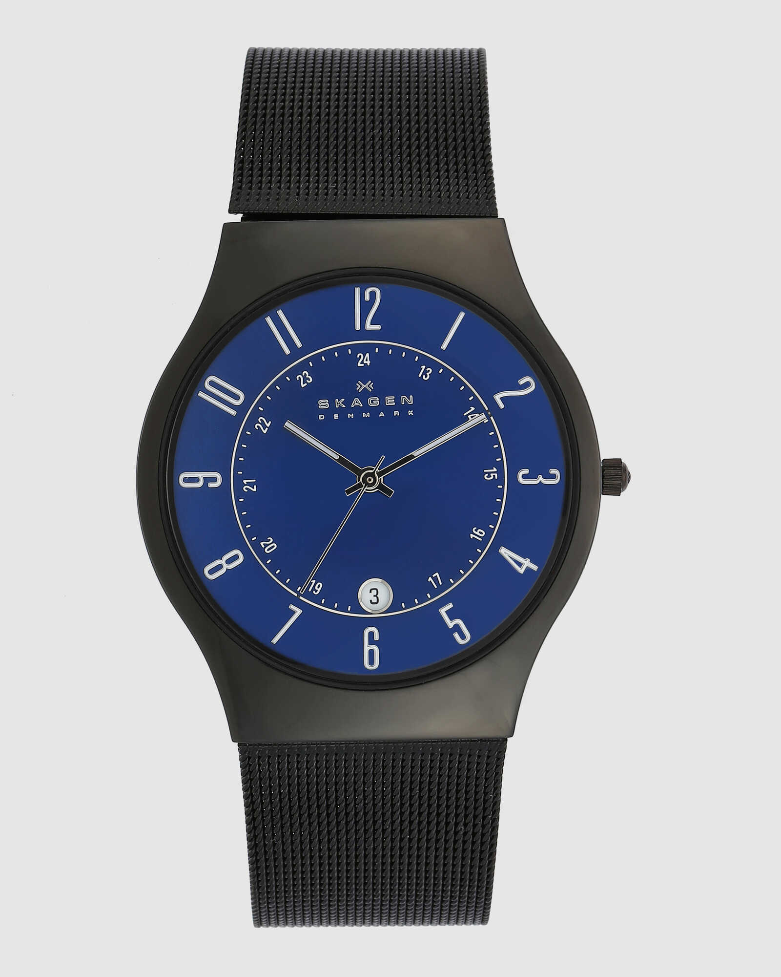 Grenen Black Analogue Watch
