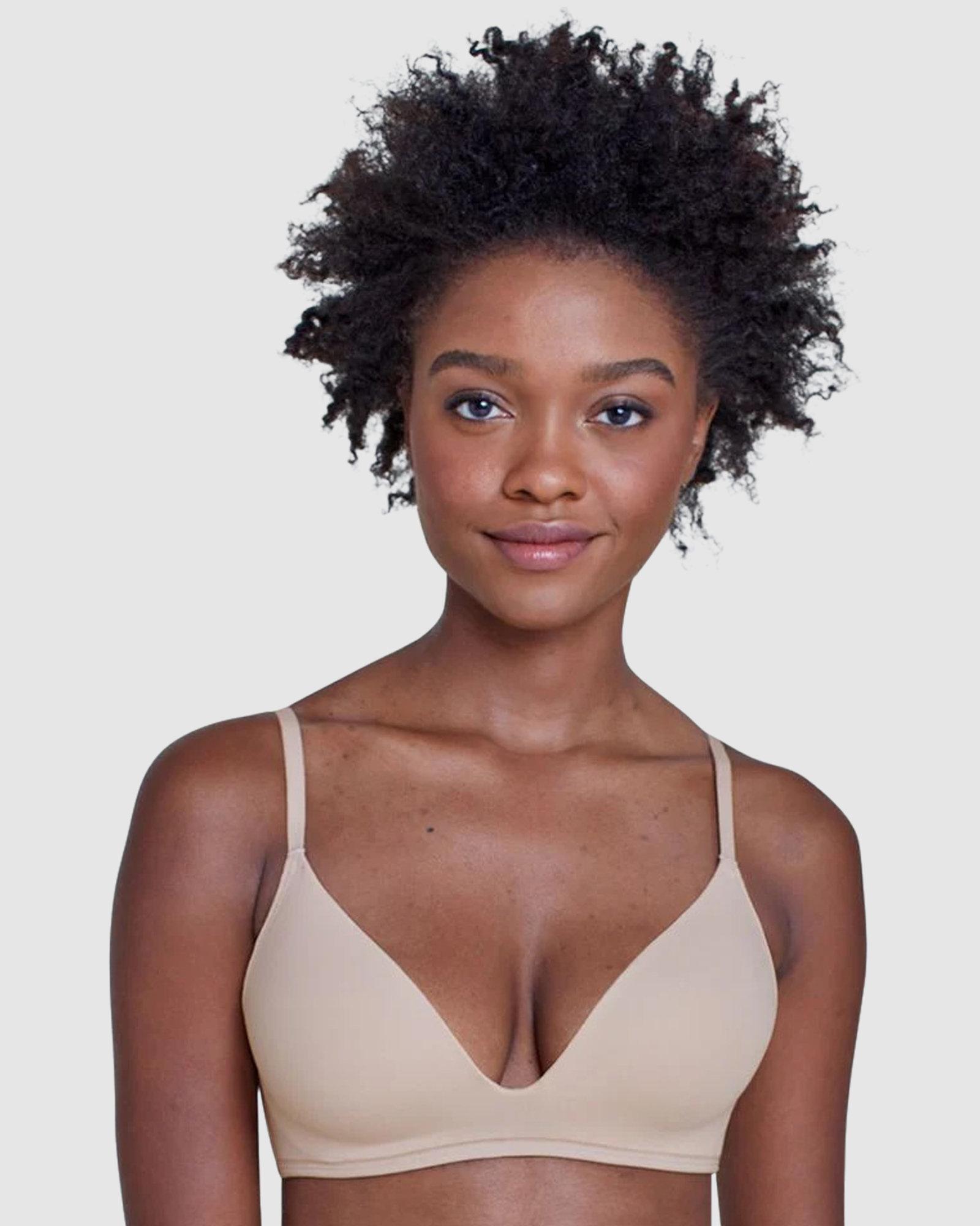 Prestige Wirefree Push Up Plunge Bra