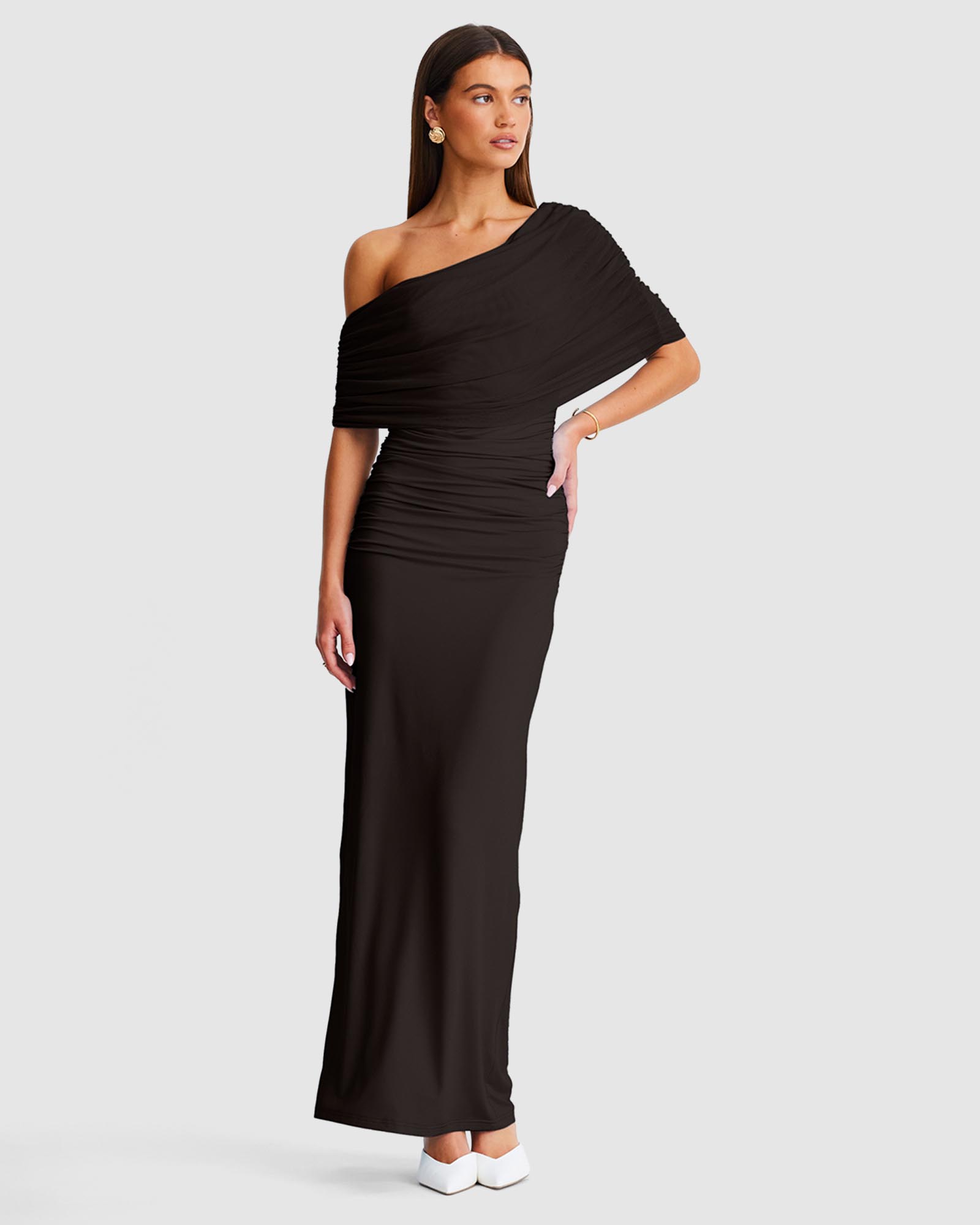 Stevie One Shoulder Maxi Dress