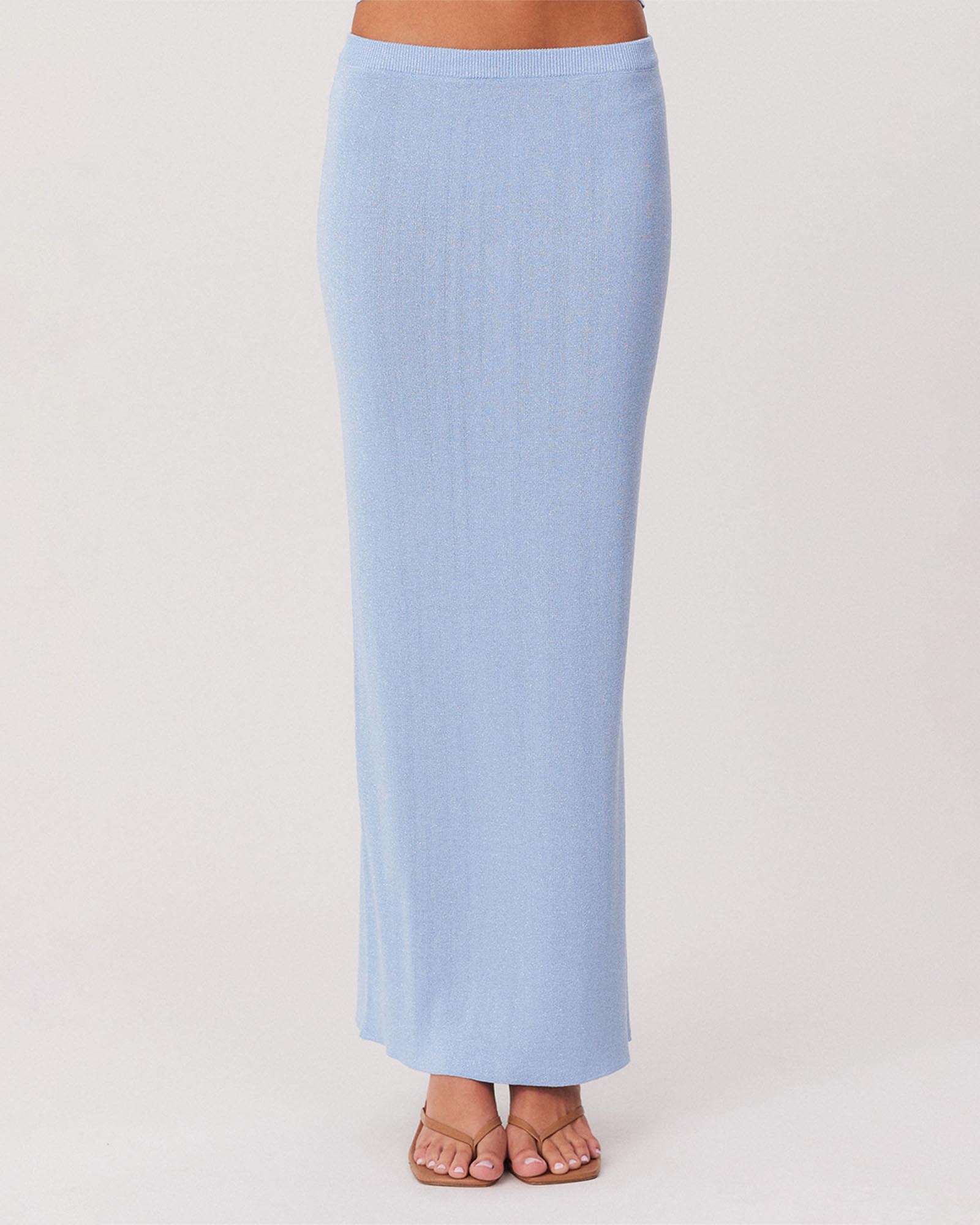 Rumer Shimmer Knit Maxi Skirt