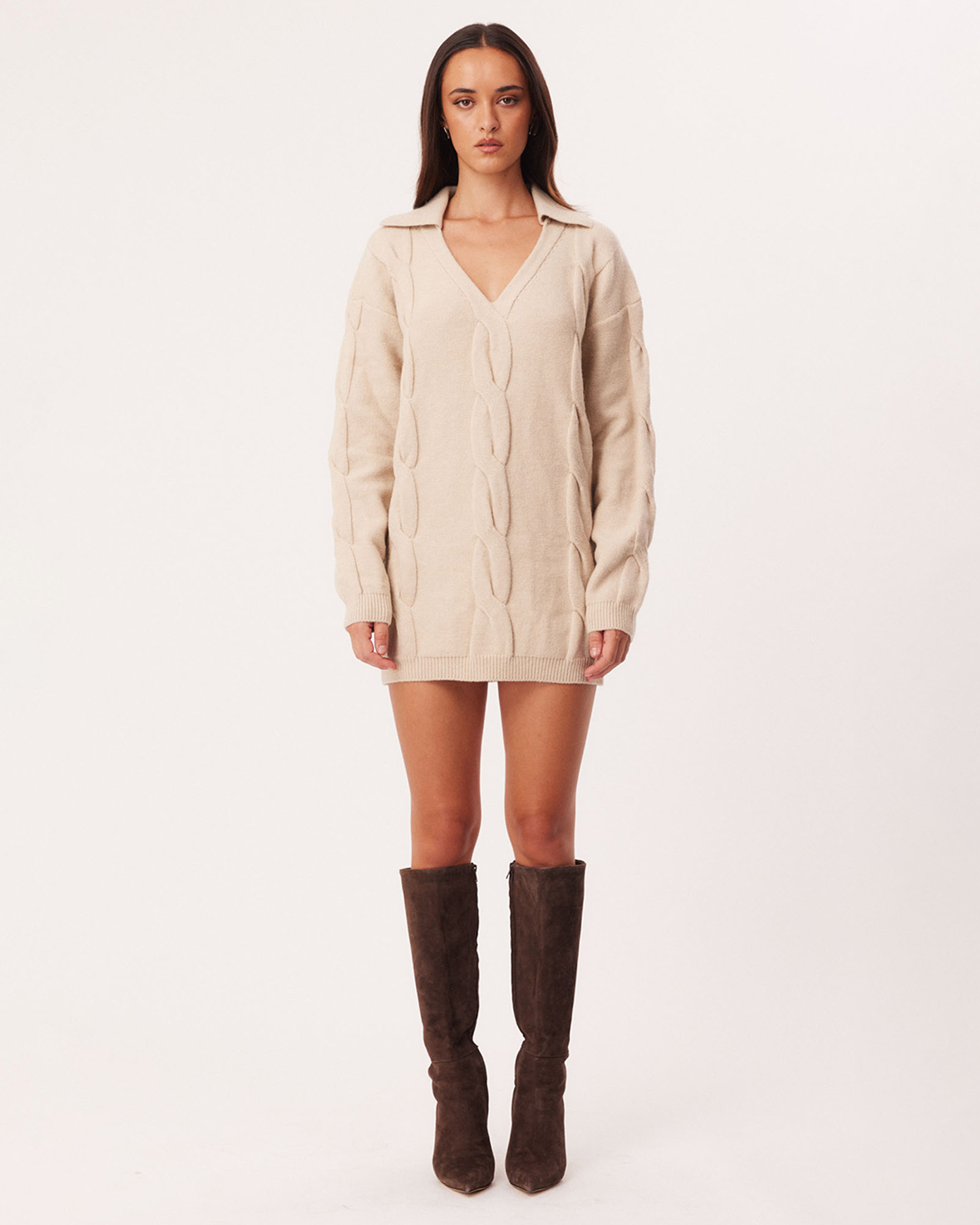 Cressida Knit Mini Dress