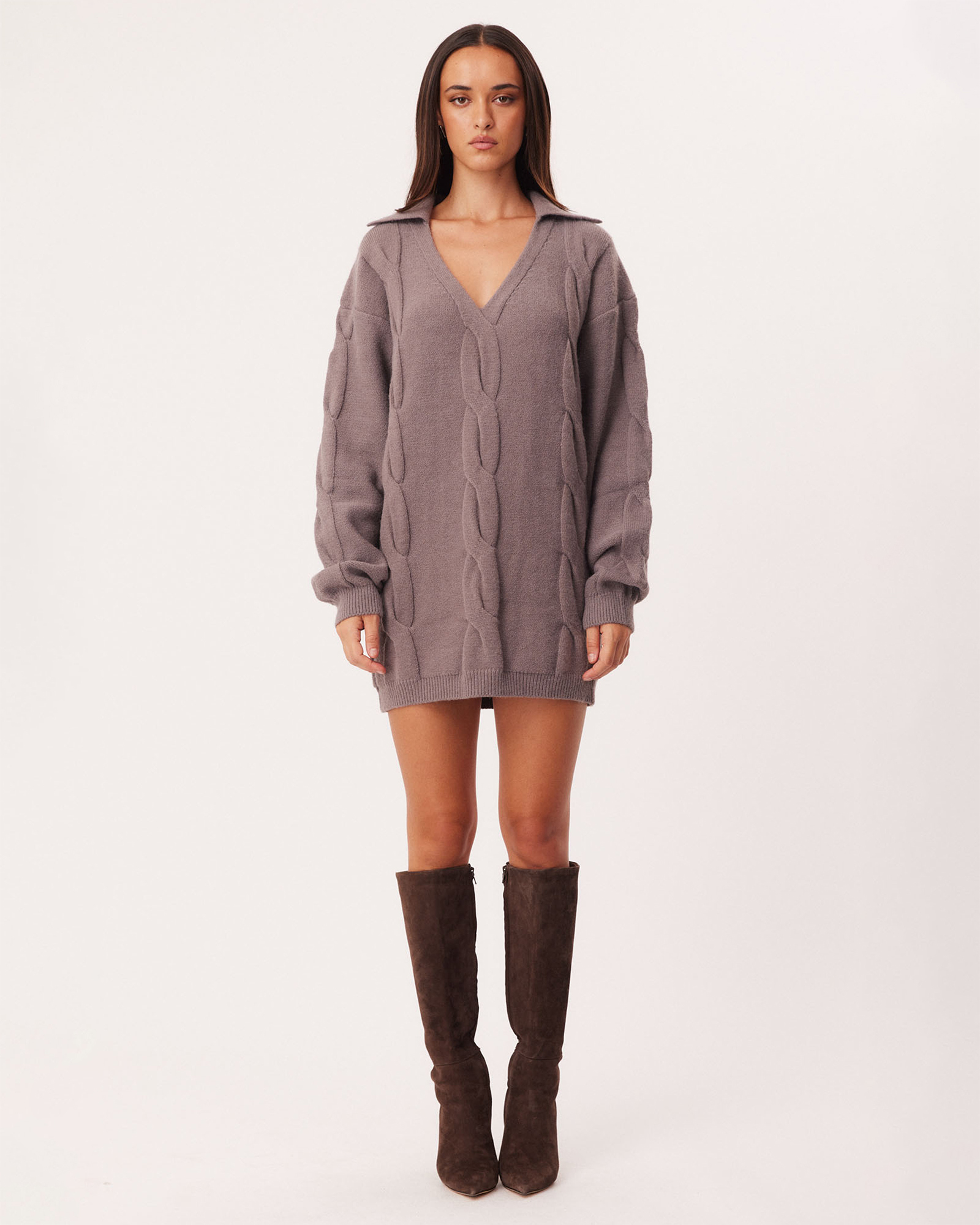 Cressida Knit Mini Dress